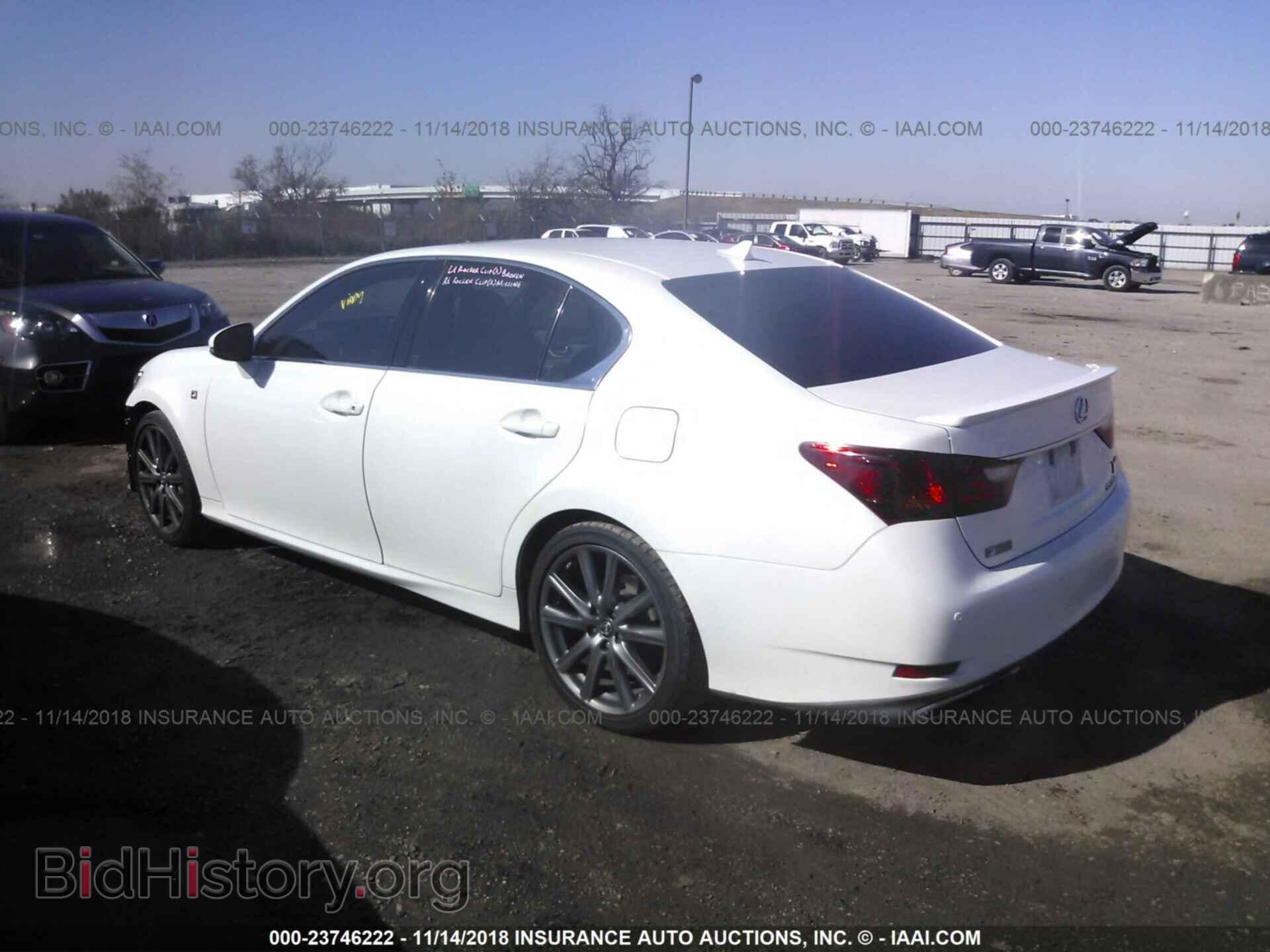 2013 LEXUS GS - VIN: JTHBE1BL2D5016845 - Photo 3