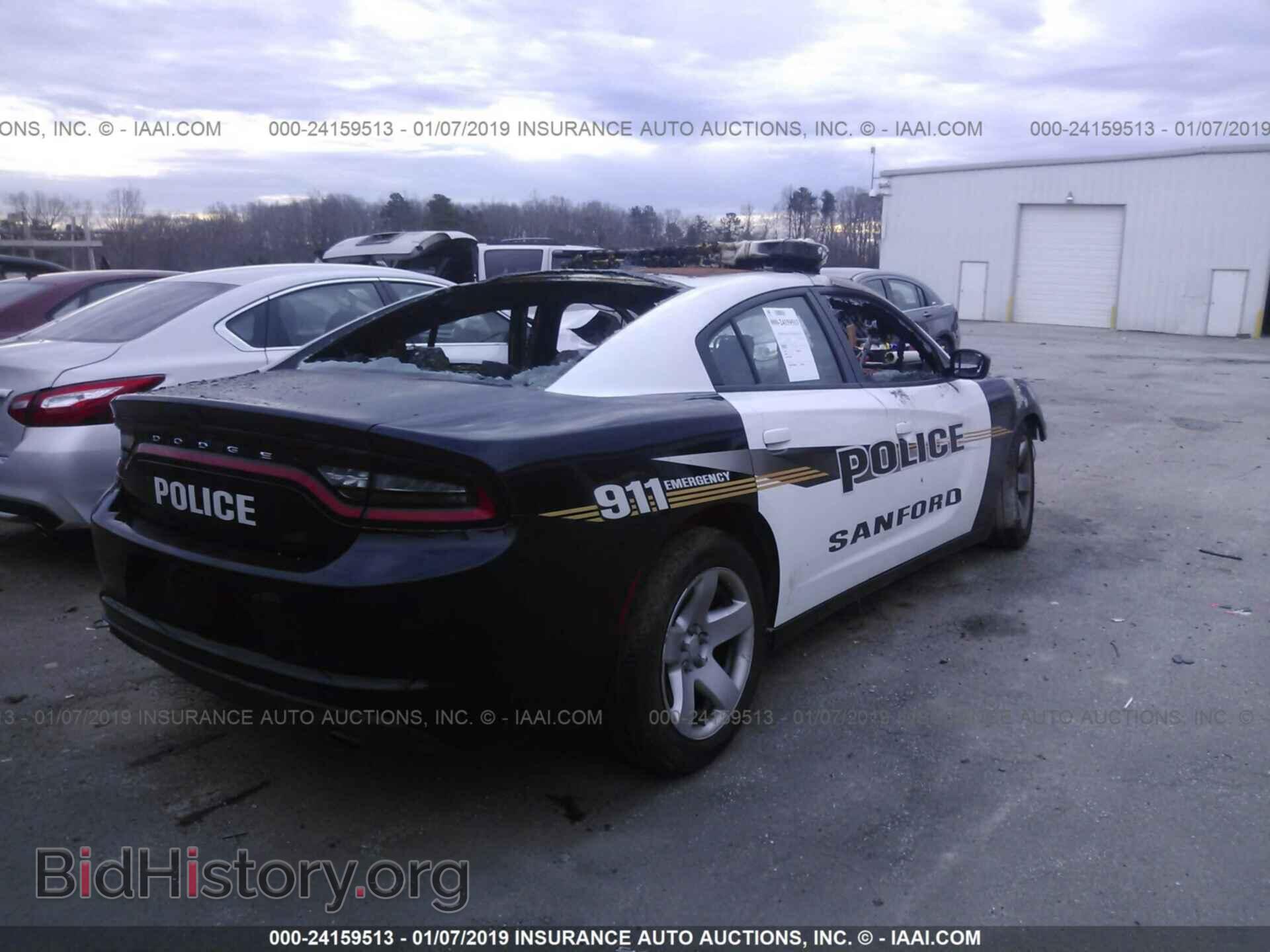 2017 DODGE CHARGER - VIN: 2C3CDXAT6HH547448 - Фото 4