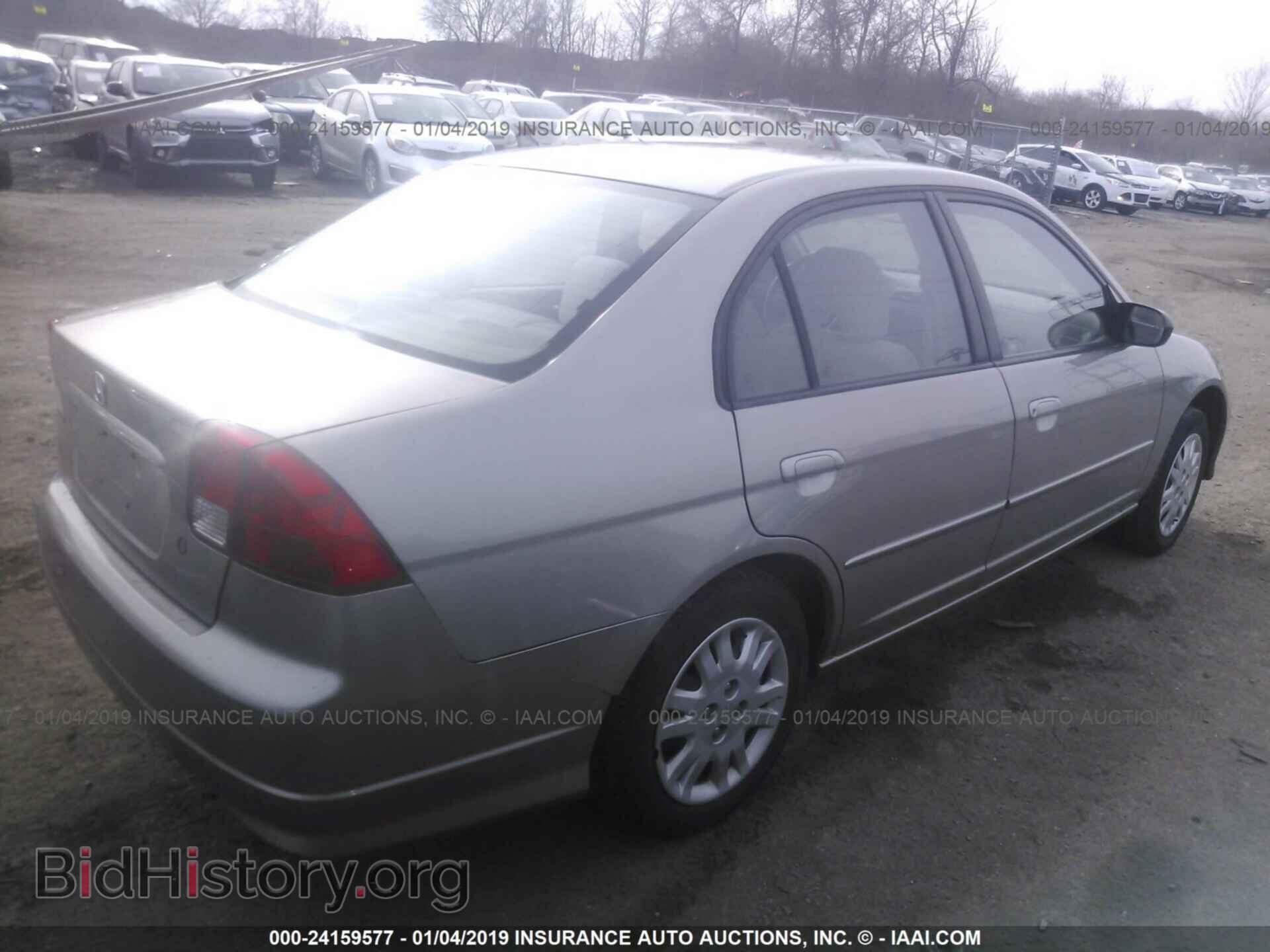 2005 HONDA CIVIC - VIN: 2HGES16585H626845 - Фото 4