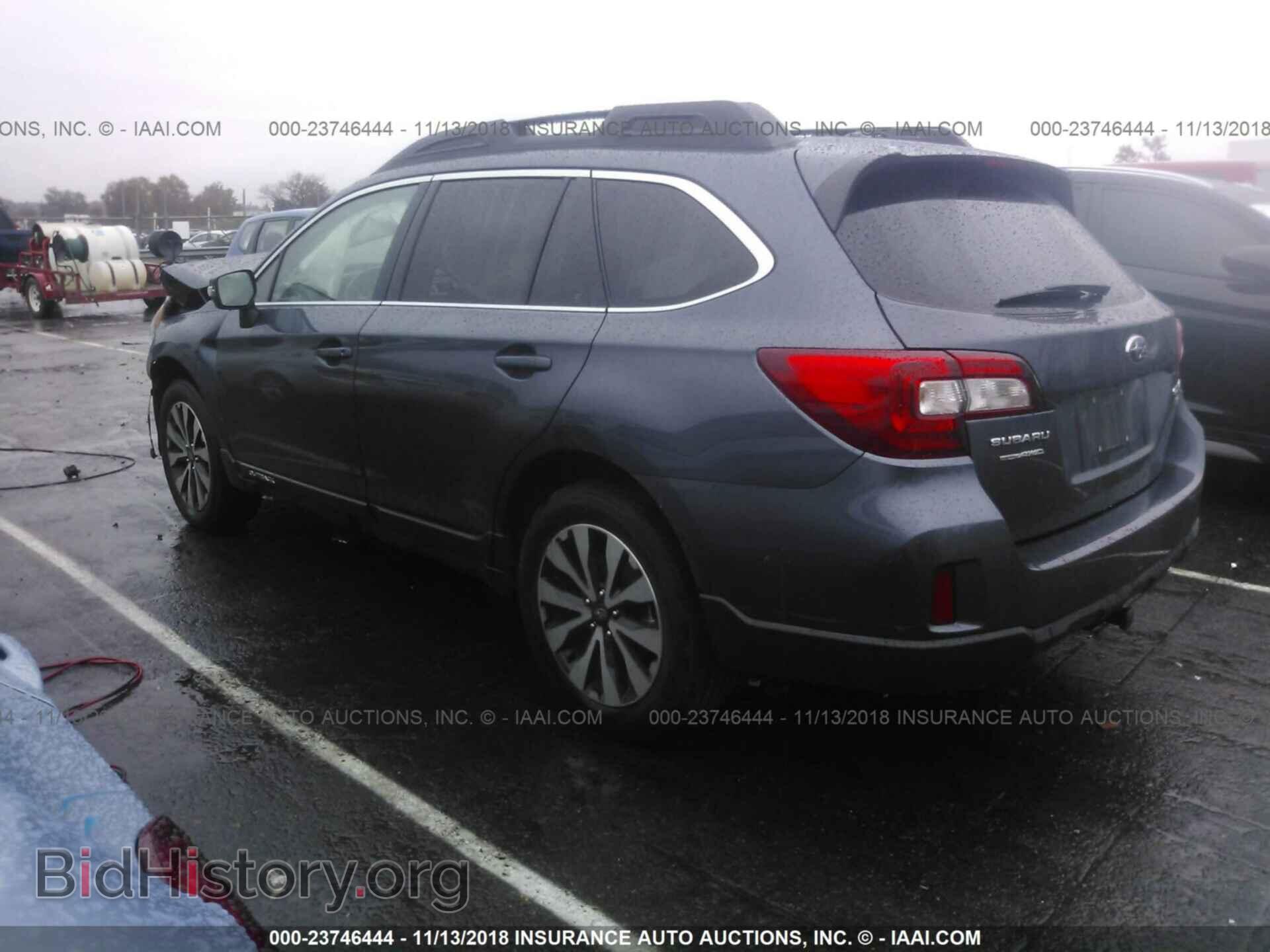 2015 SUBARU OUTBACK - VIN: 4S4BSEJC6F3319527 - Фото 3
