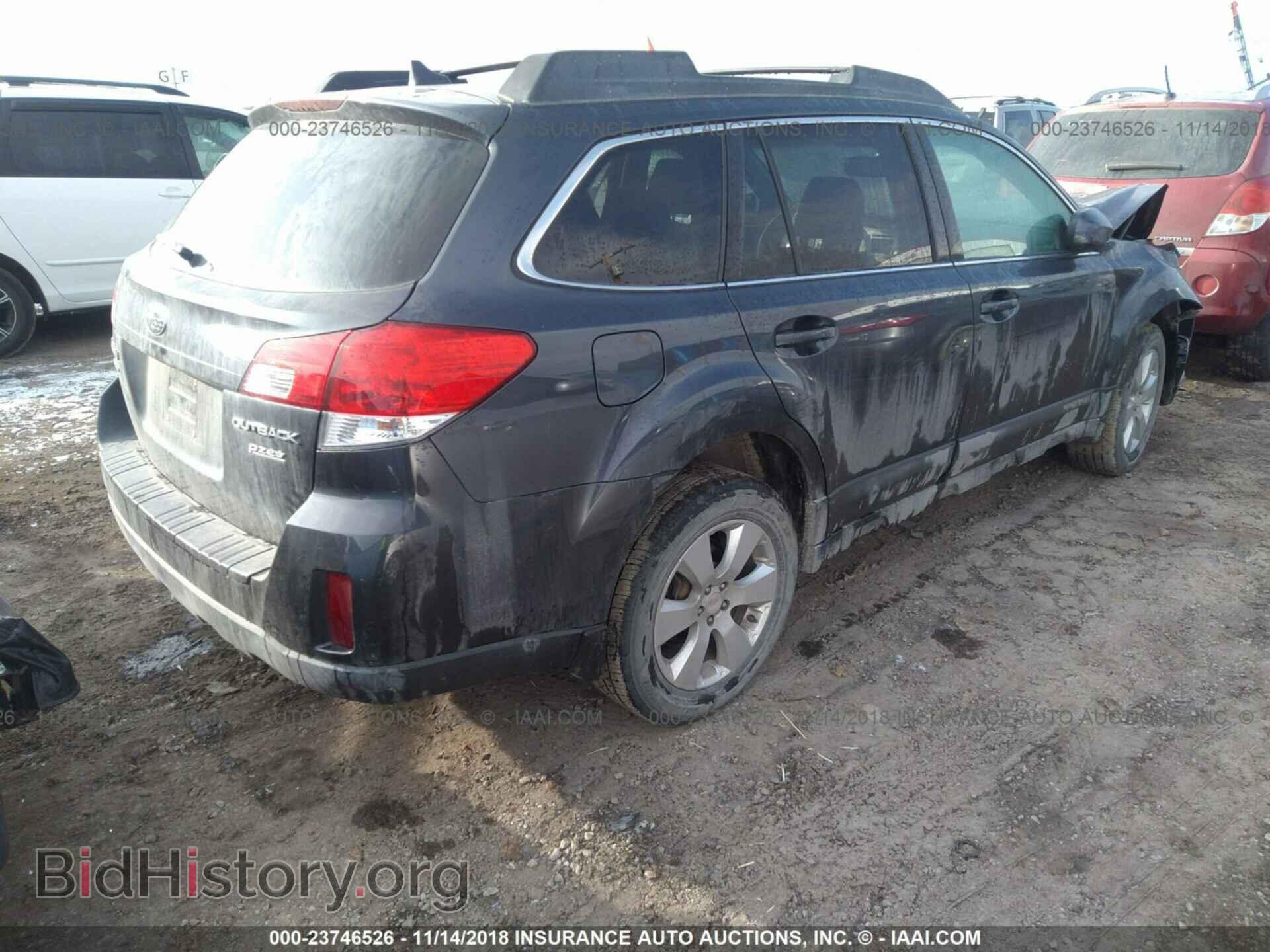 2012 SUBARU OUTBACK - VIN: 4S4BRBFC0C3296468 - Photo 4