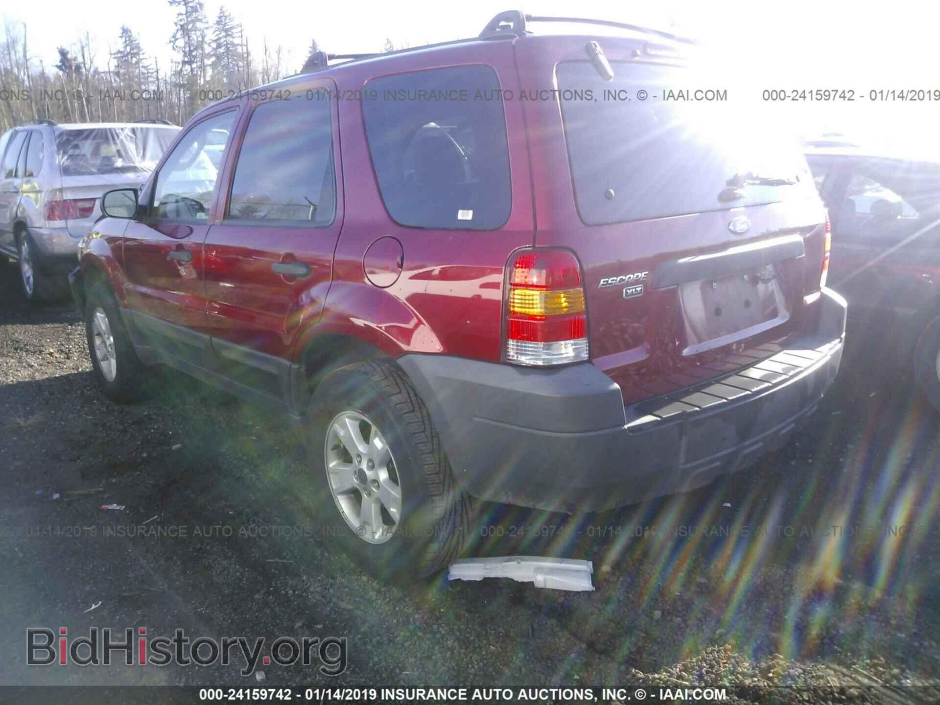 2005 FORD ESCAPE - VIN: 1FMYU93105KA55037 - Фото 3