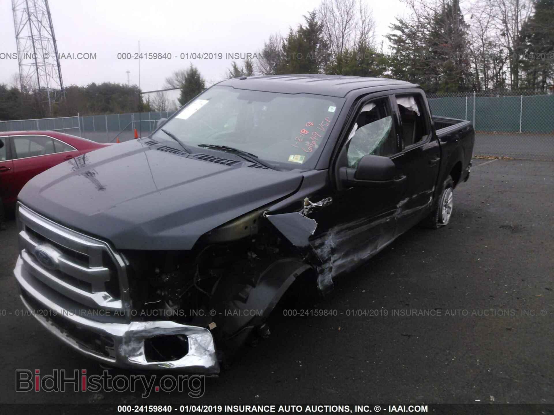 2016 FORD F150 - VIN: 1FTEW1EF0GFB54495 - Фото 2
