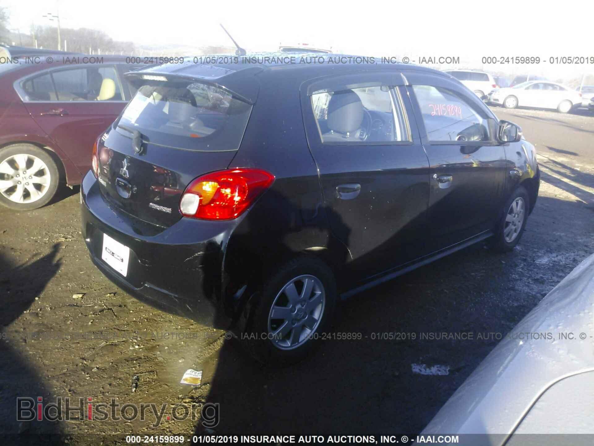 2015 MITSUBISHI MIRAGE - VIN: ML32A4HJ4FH011932 - Фото 4