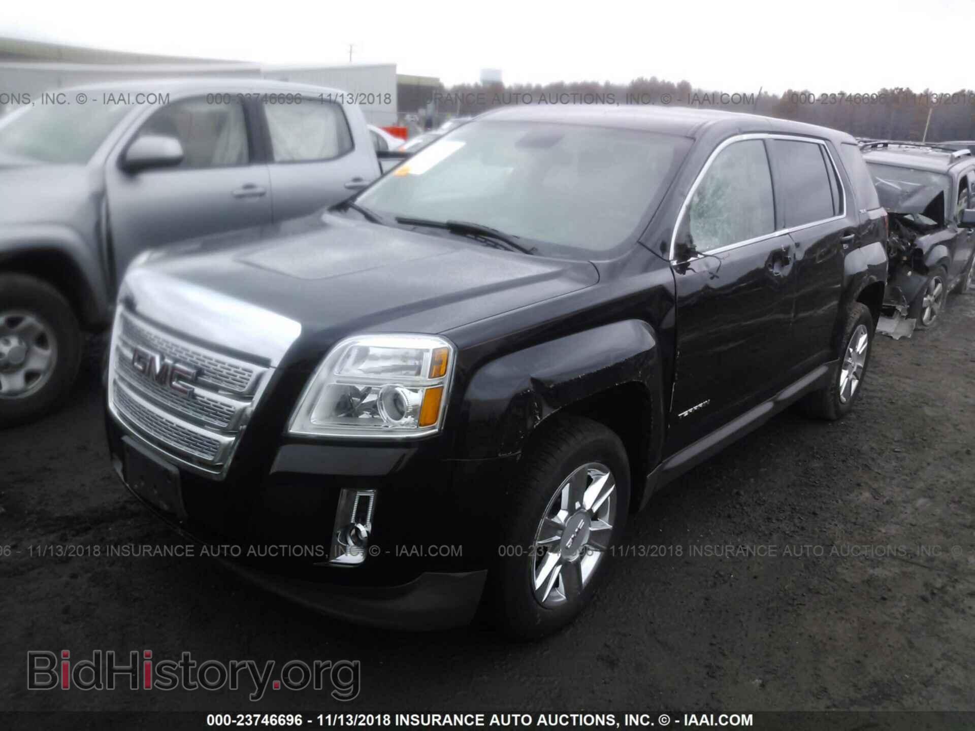 2013 GMC TERRAIN - VIN: 2GKALMEK1D6252144 - Фото 2