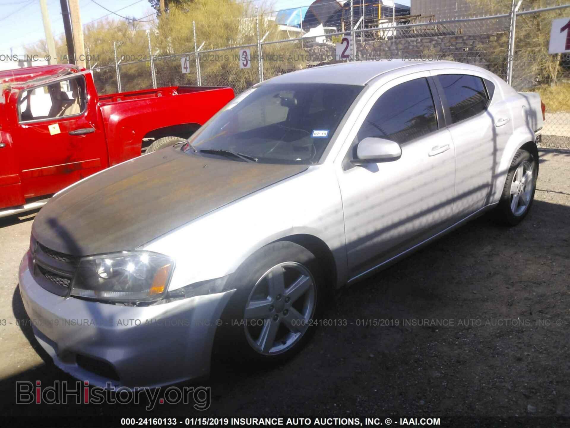 2011 DODGE AVENGER - VIN: 1B3BD1FBXBN554293 - Фото 2