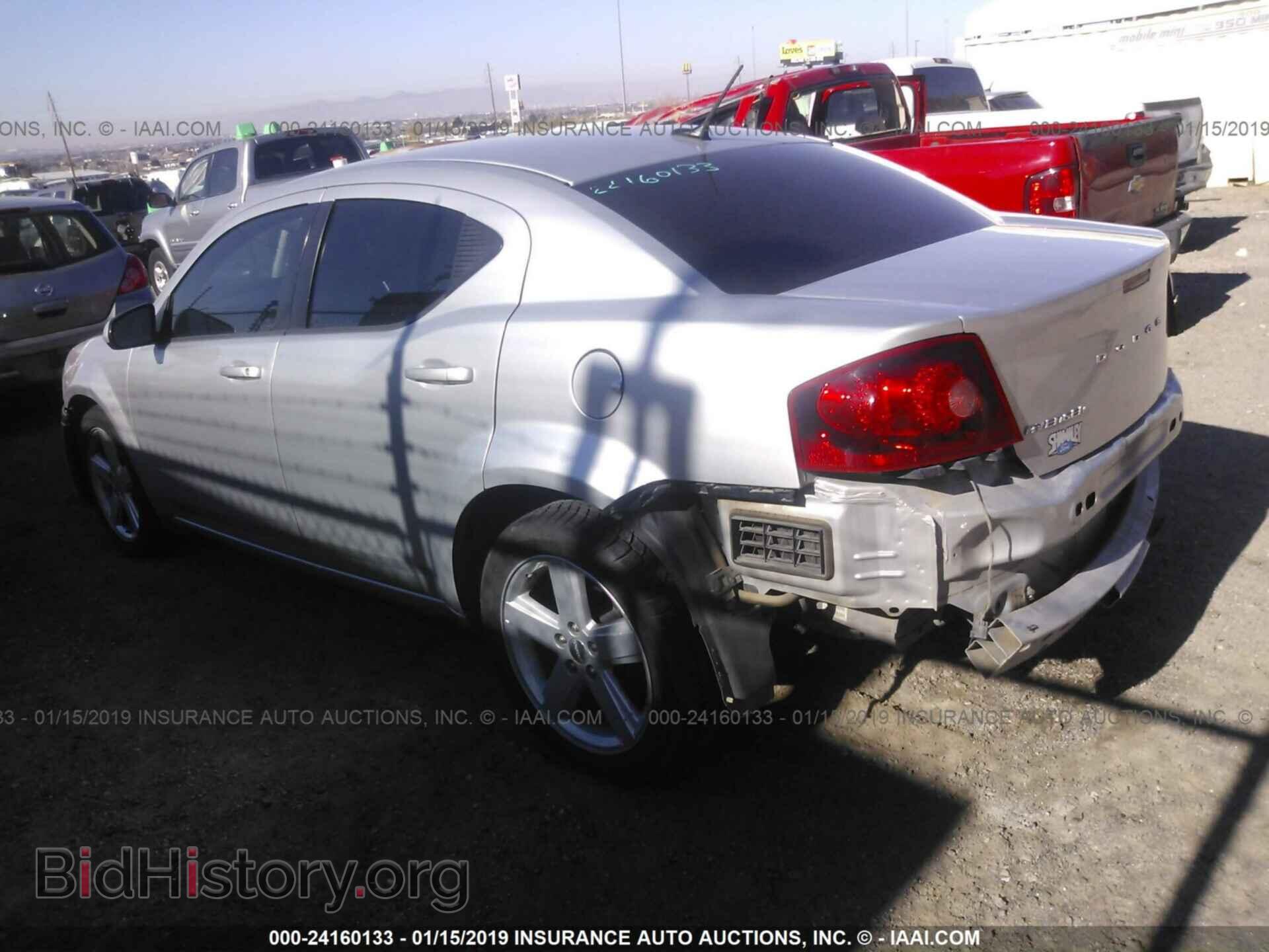2011 DODGE AVENGER - VIN: 1B3BD1FBXBN554293 - Фото 3