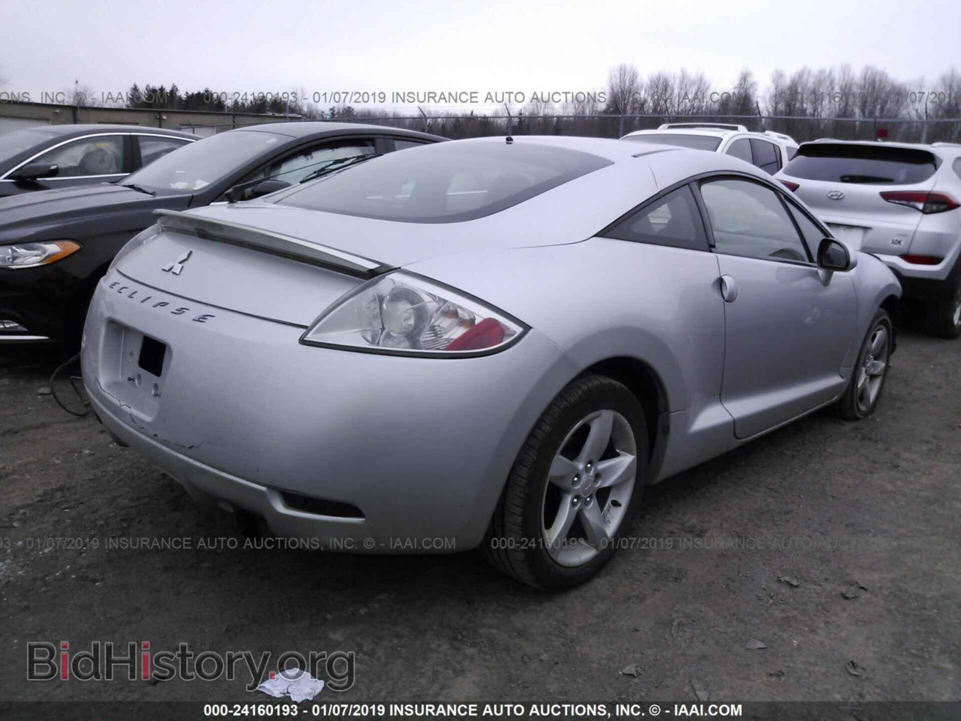2007 MITSUBISHI ECLIPSE - VIN: 4A3AK24F97E065559 - Photo 4