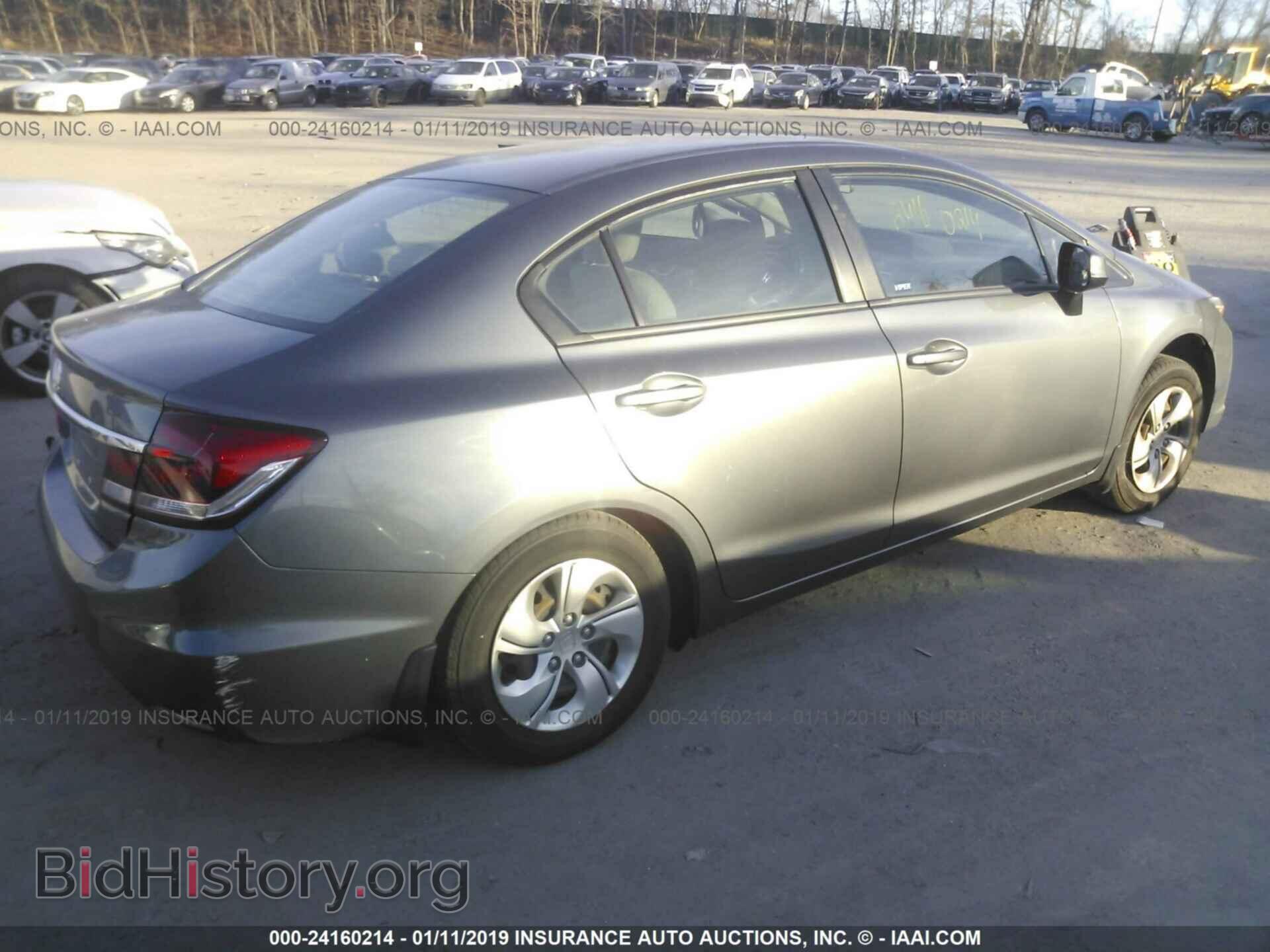 2013 HONDA CIVIC - VIN: 19XFB2F52DE202063 - Фото 4
