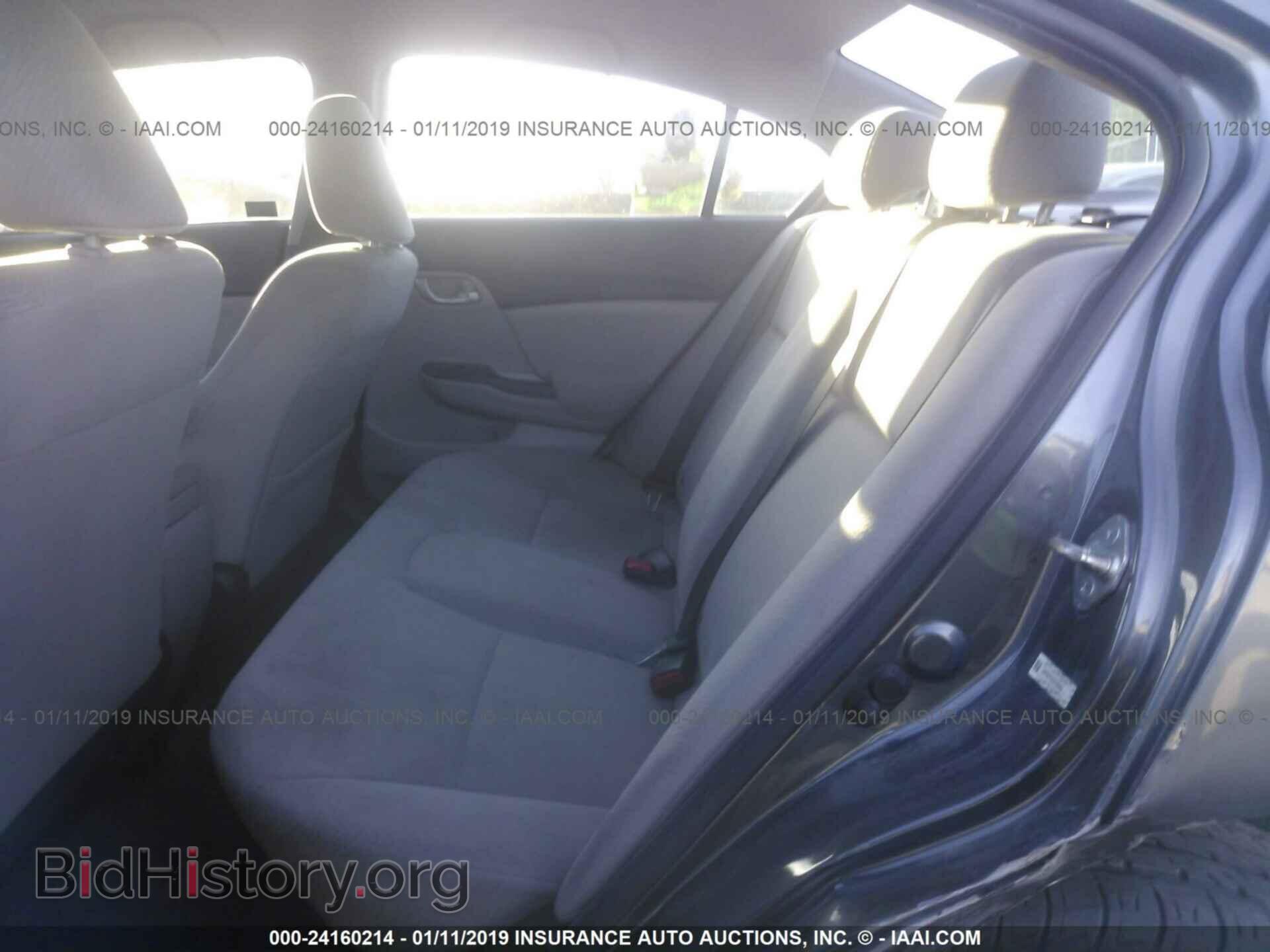 2013 HONDA CIVIC - VIN: 19XFB2F52DE202063 - Фото 8