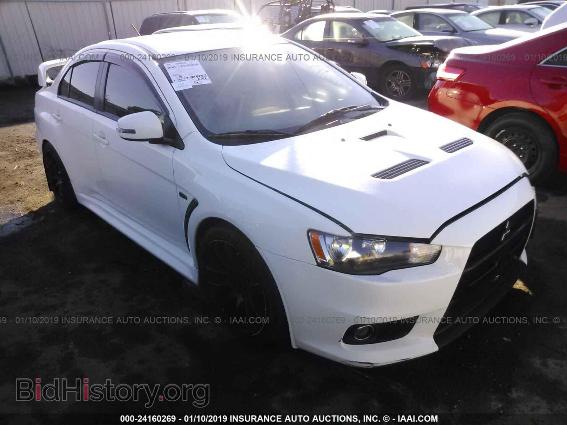Photo JA32W8FV9FU024063 - MITSUBISHI LANCER 2015