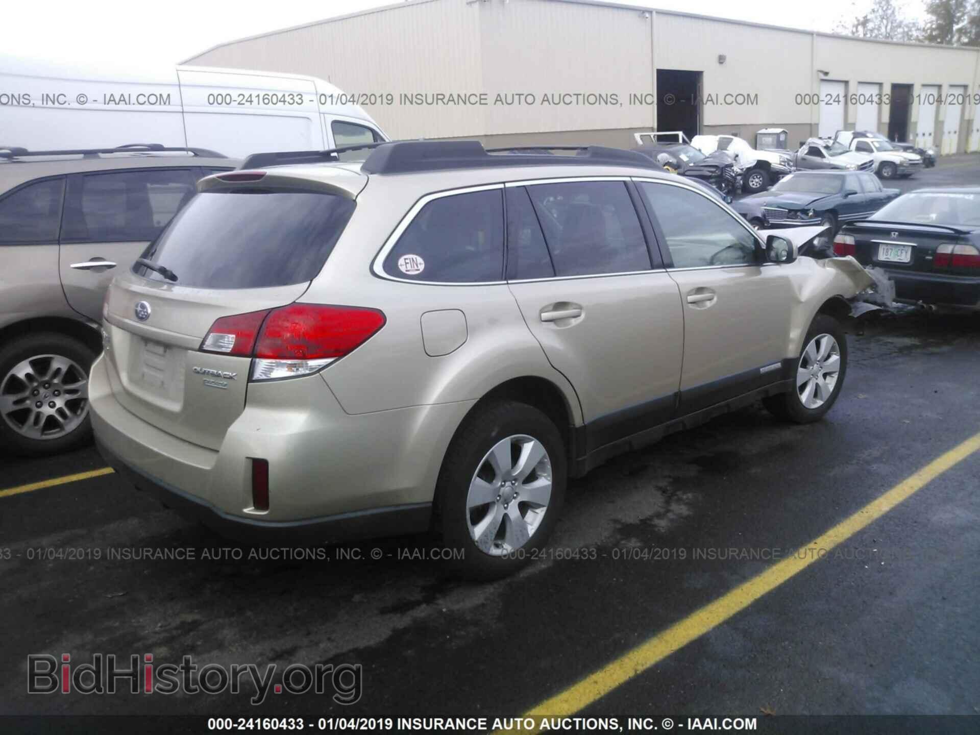2010 SUBARU OUTBACK - VIN: 4S4BRBKC1A3338259 - Фото 4