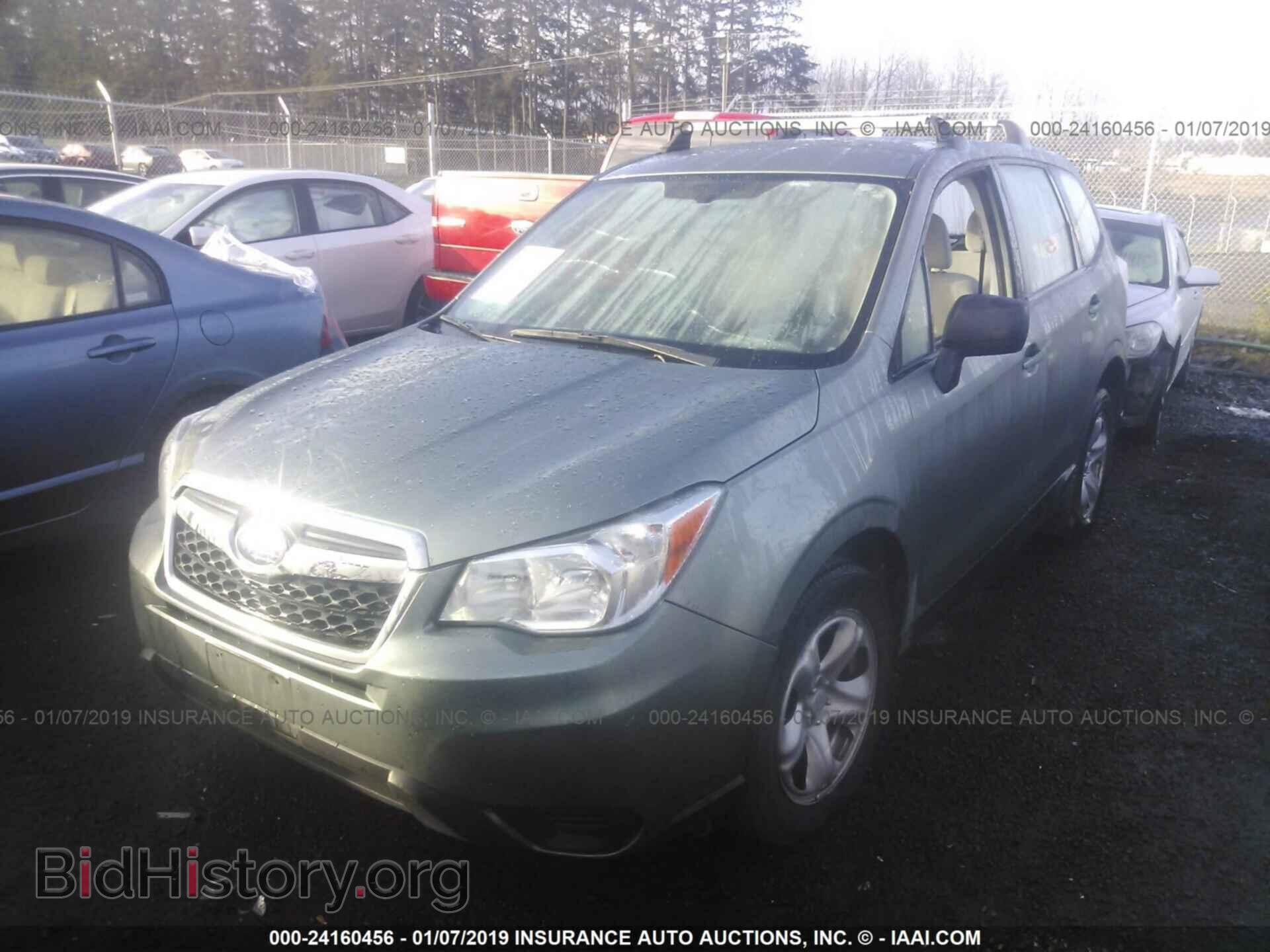 2014 SUBARU FORESTER - VIN: JF2SJAAC9EH452592 - Фото 2