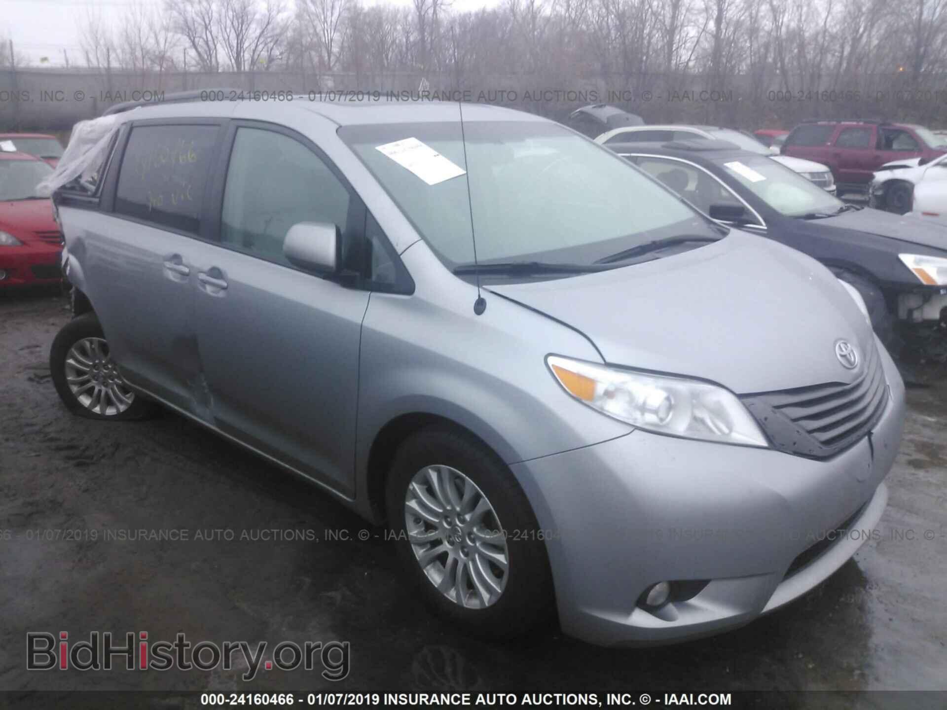 Фотография 5TDYK3DC7DS384834 - TOYOTA SIENNA 2013
