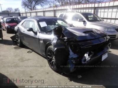 2016 Dodge CHALLENGER, gray — VIN 2C3CDZDJ8GH301165, IAAI