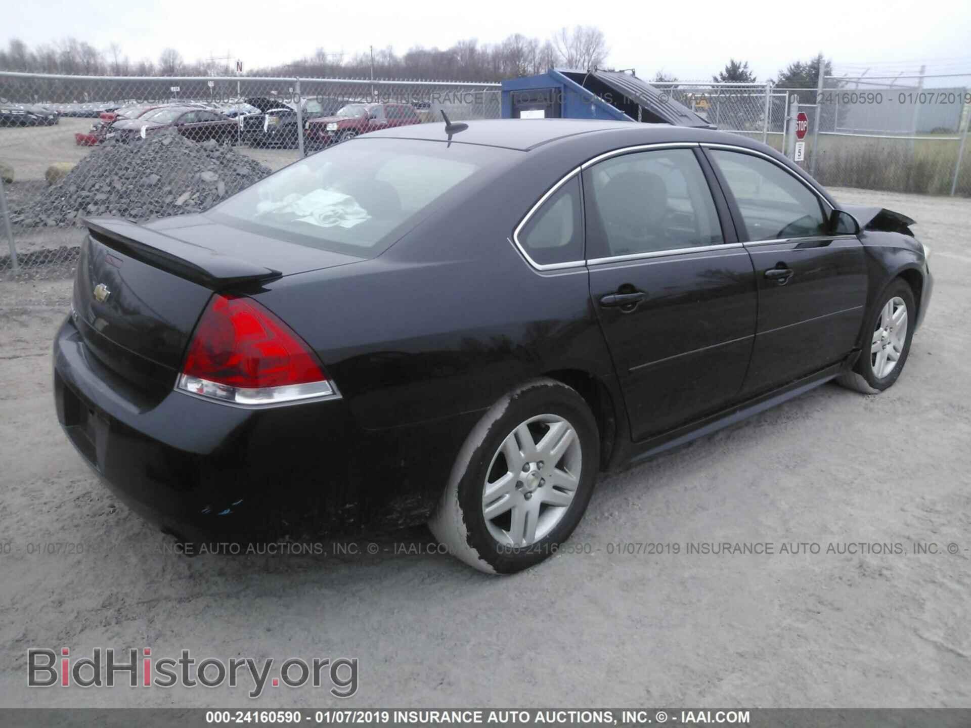 2012 CHEVROLET IMPALA - VIN: 2G1WG5E32C1275604 - Фото 4