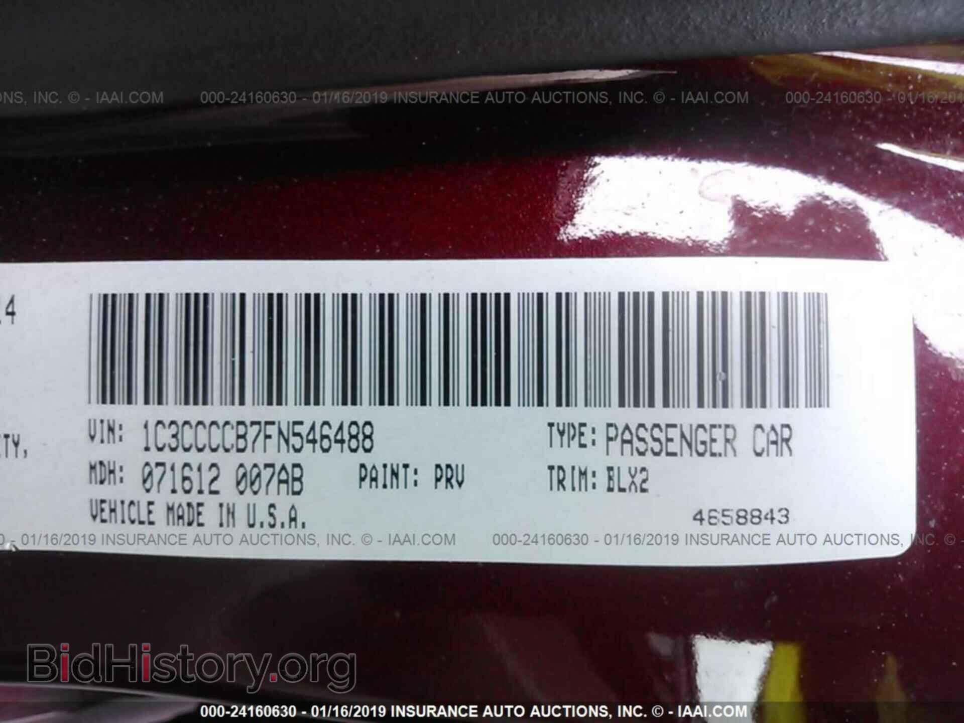 2015 CHRYSLER 200 - VIN: 1C3CCCCB7FN546488 - Photo 9