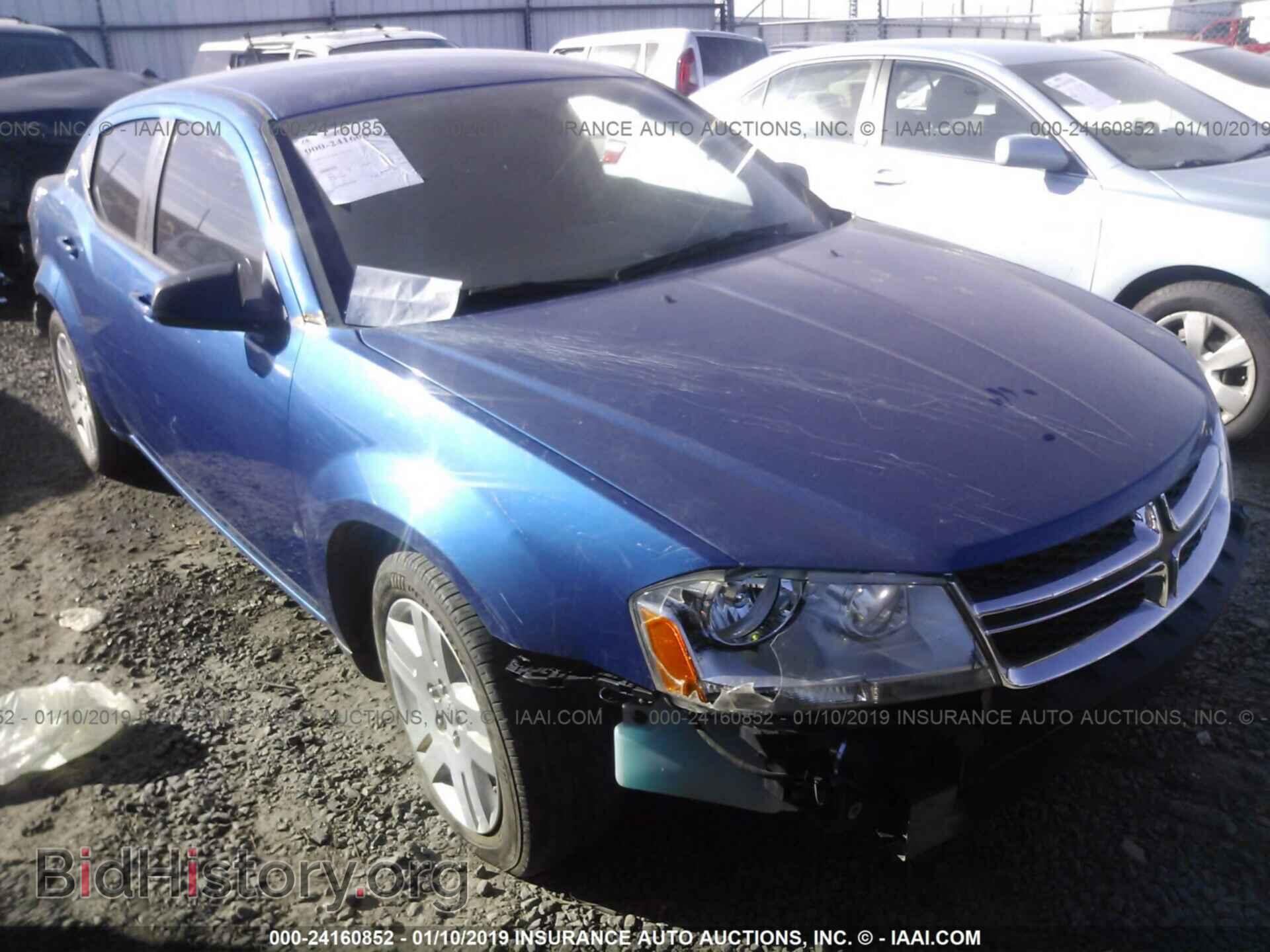 Photo 1C3CDZAB4EN227874 - DODGE AVENGER 2014