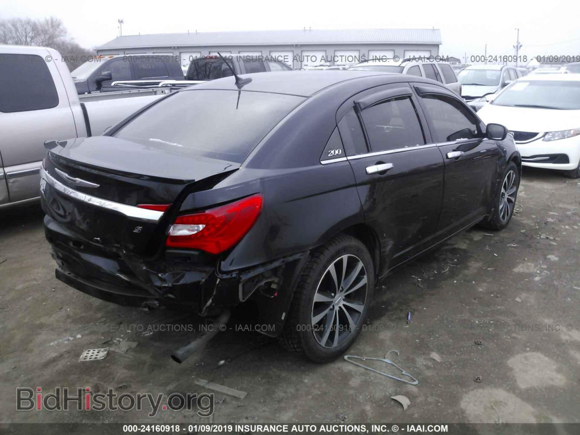 2013 CHRYSLER 200 - VIN: 1C3CCBBB9DN684672 - Фото 4