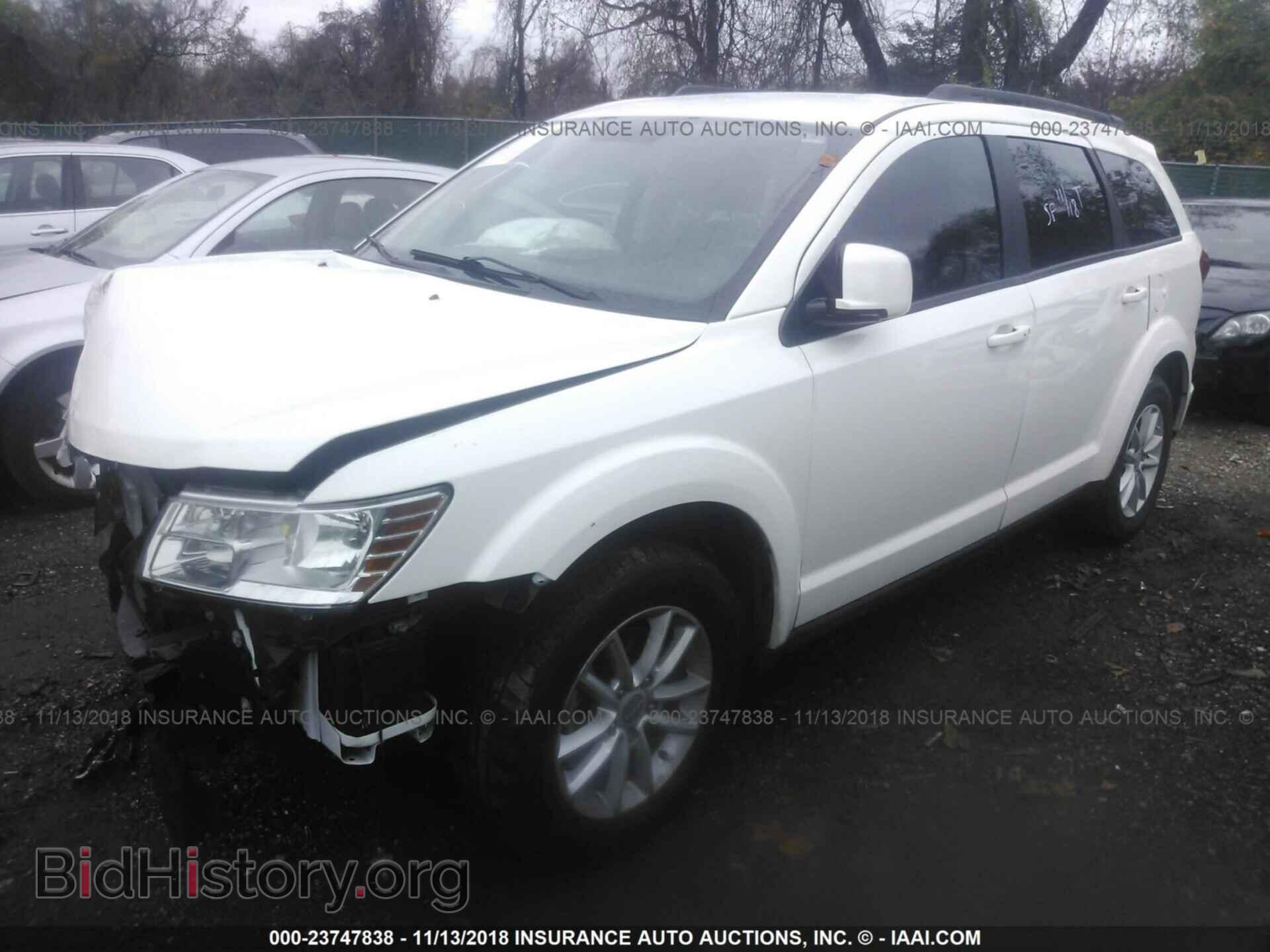 2016 DODGE JOURNEY - VIN: 3C4PDCBG8GT224970 - Фото 2
