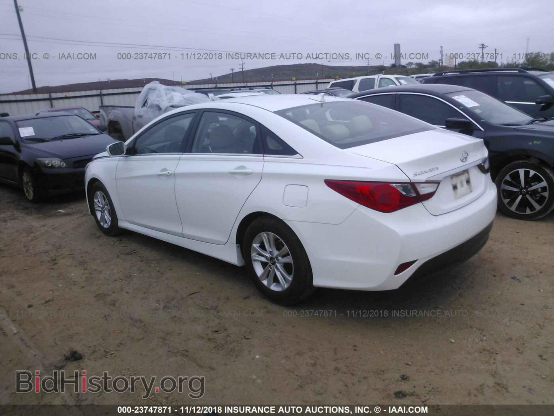2014 HYUNDAI SONATA - VIN: 5NPEB4AC3EH943056 - Фото 3