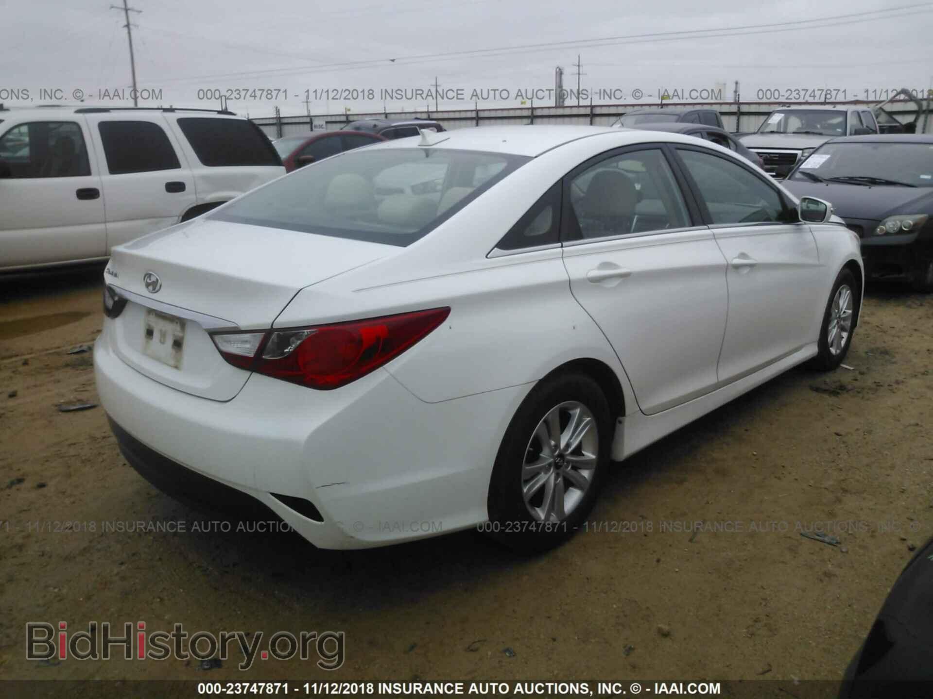 2014 HYUNDAI SONATA - VIN: 5NPEB4AC3EH943056 - Фото 4