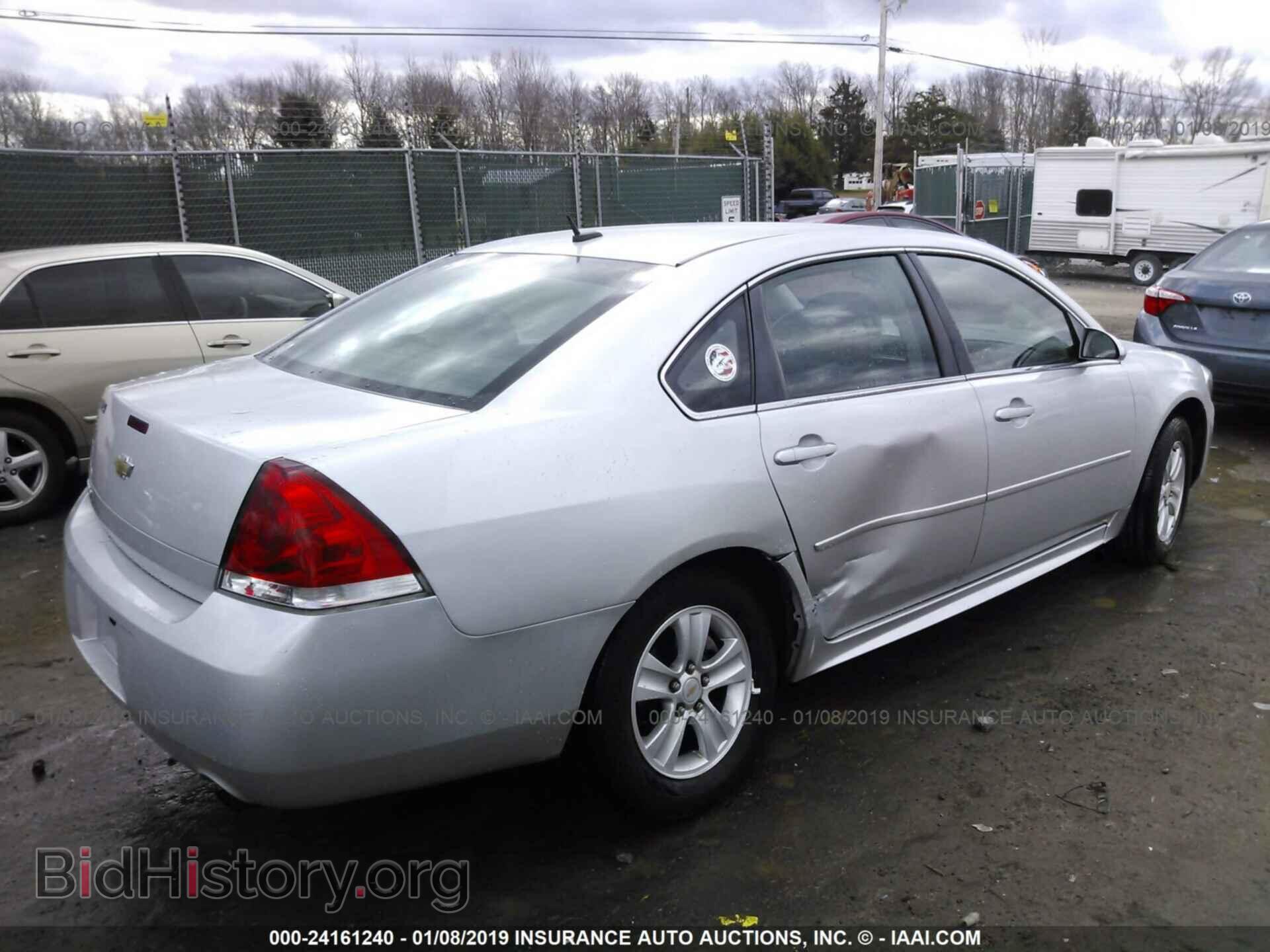 2013 CHEVROLET IMPALA - VIN: 2G1WF5E35D1123479 - Фото 4