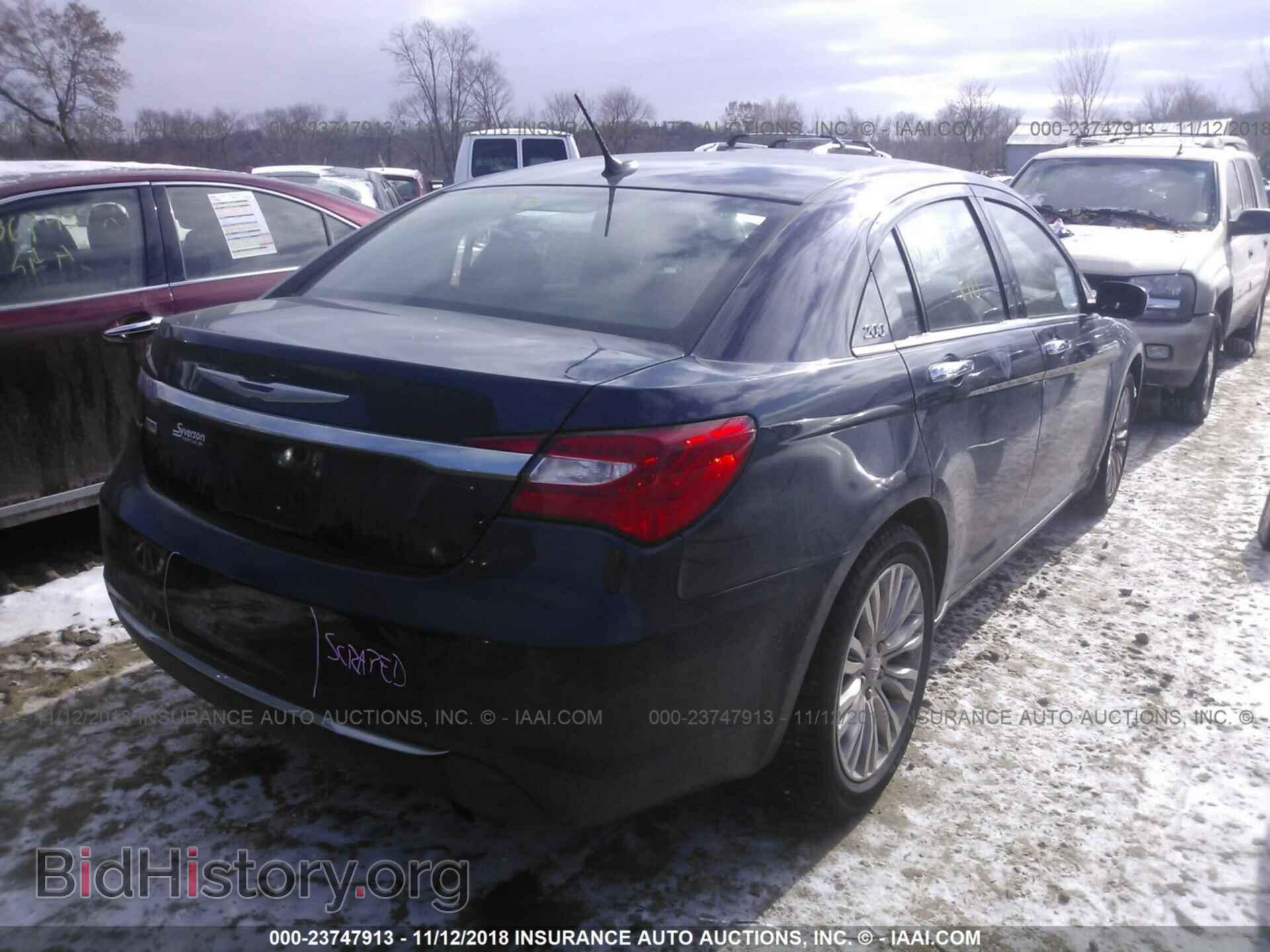2012 CHRYSLER 200 - VIN: 1C3CCBCG1CN330556 - Photo 4