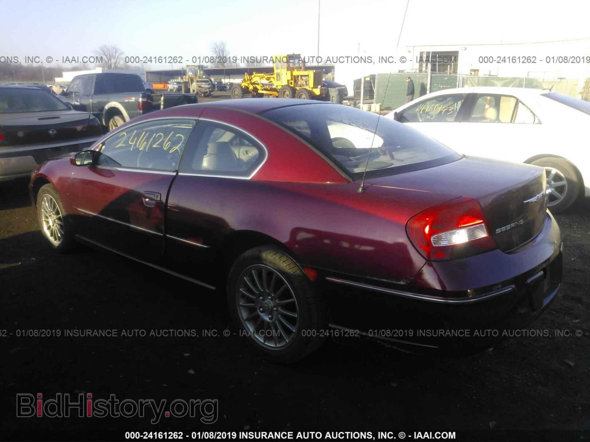 2005 CHRYSLER SEBRING - VIN: 4C3AG52HX5E008524 - Фото 3