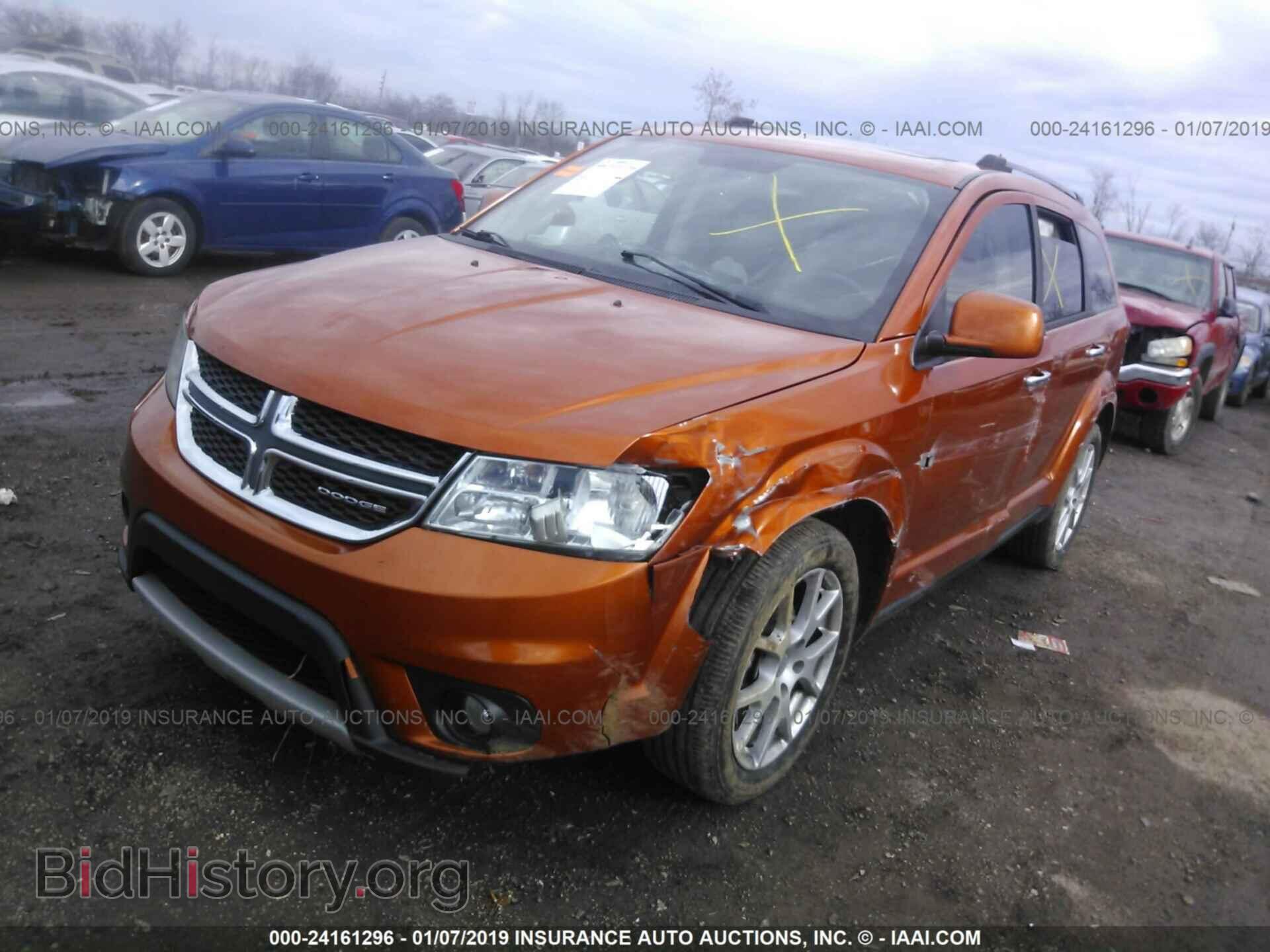 2011 DODGE JOURNEY - VIN: 3D4PG3FG1BT549246 - Фото 2