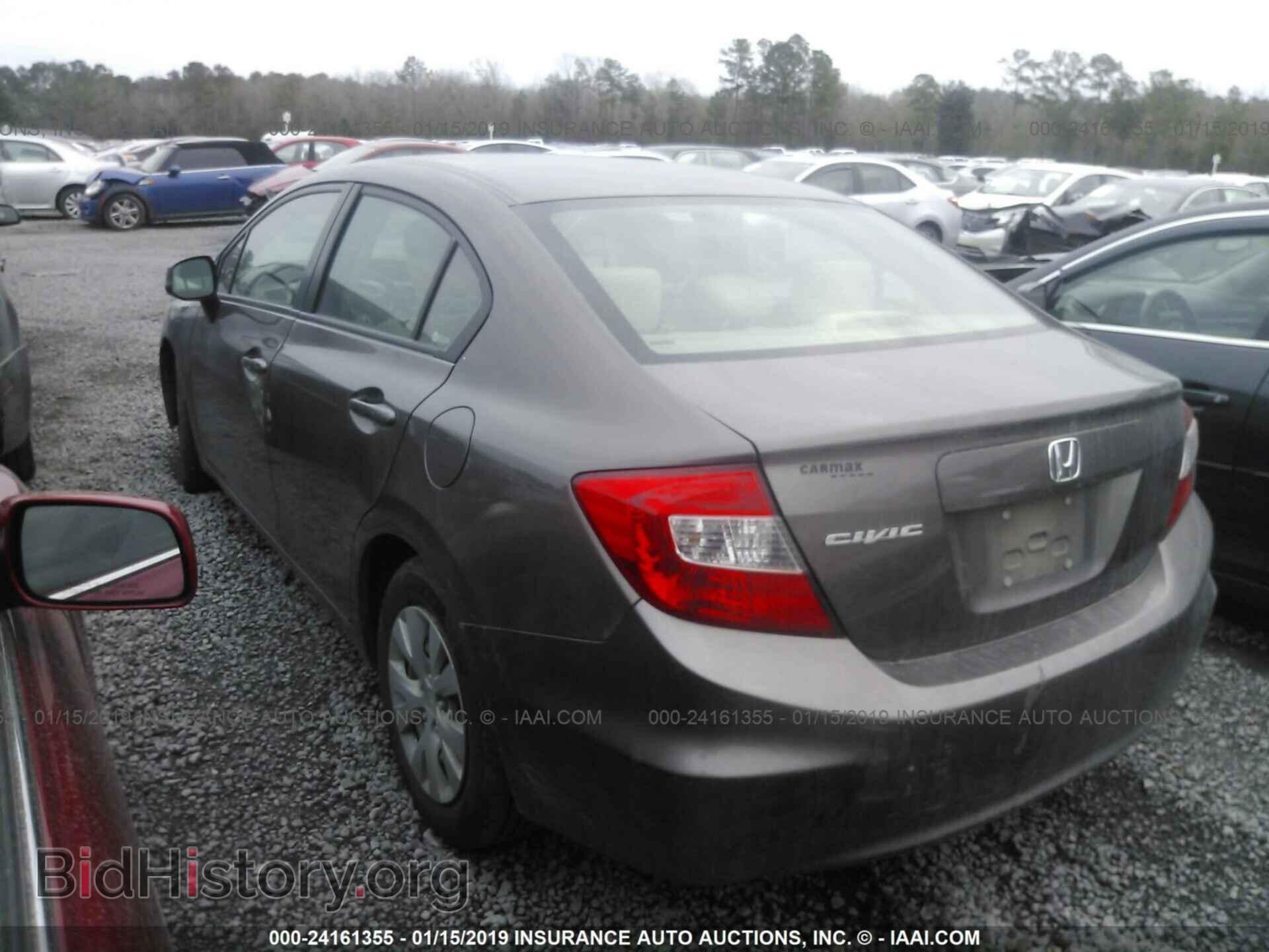 2012 HONDA CIVIC - VIN: 2HGFB2F53CH564861 - Photo 3