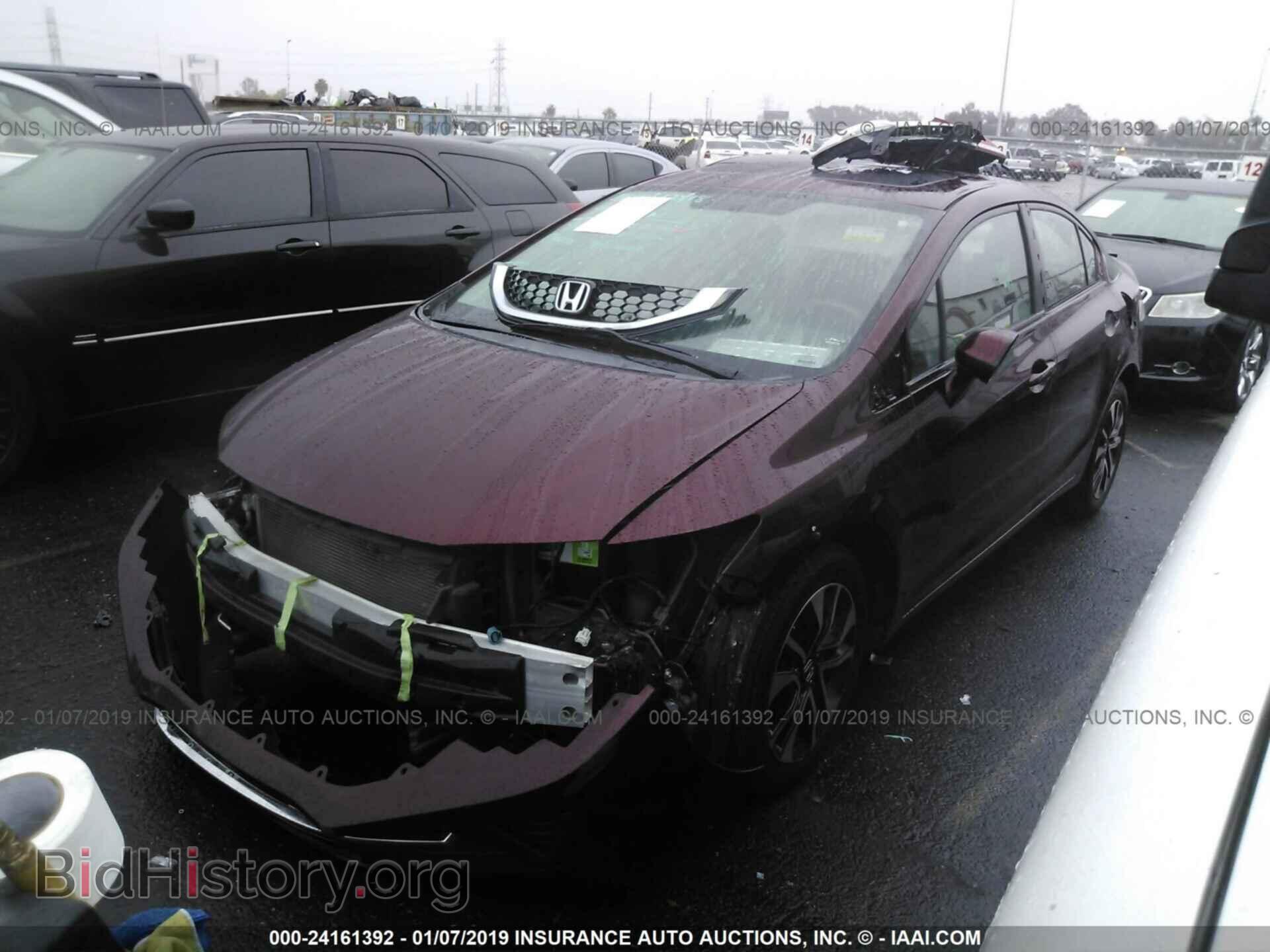 2013 HONDA CIVIC - VIN: 19XFB2F84DE282055 - Фото 2