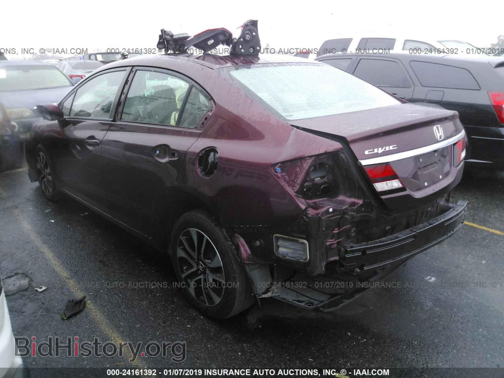2013 HONDA CIVIC - VIN: 19XFB2F84DE282055 - Фото 3