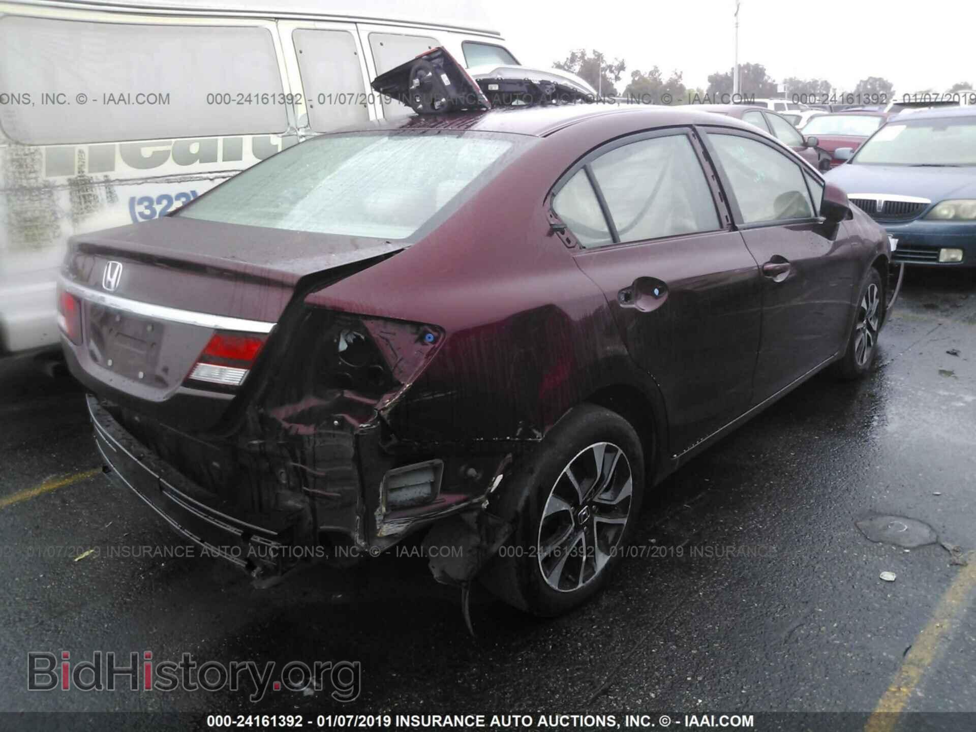 2013 HONDA CIVIC - VIN: 19XFB2F84DE282055 - Фото 4