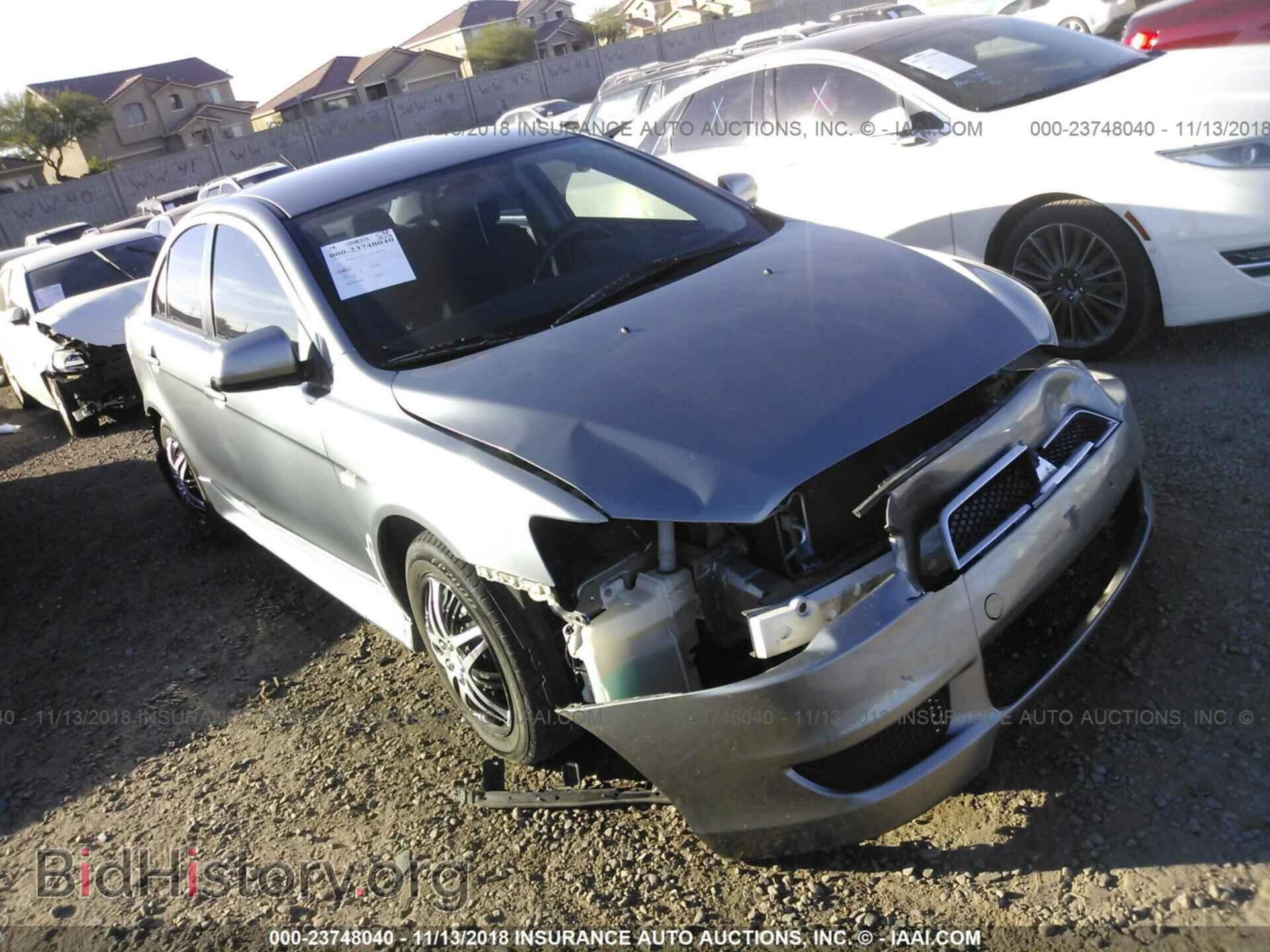 Photo JA32U2FU2DU009802 - MITSUBISHI LANCER 2013