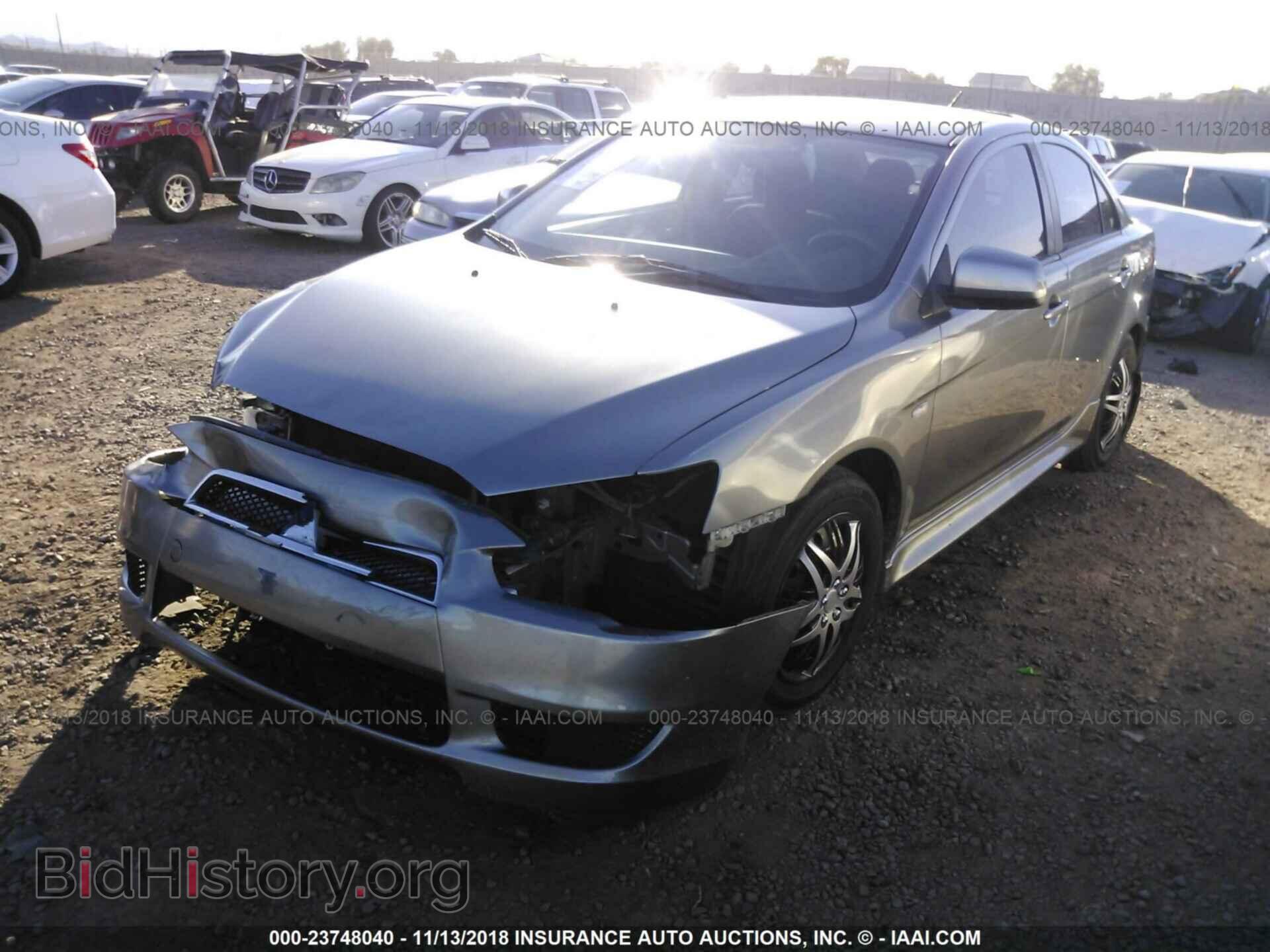 2013 MITSUBISHI LANCER - VIN: JA32U2FU2DU009802 - Фото 2