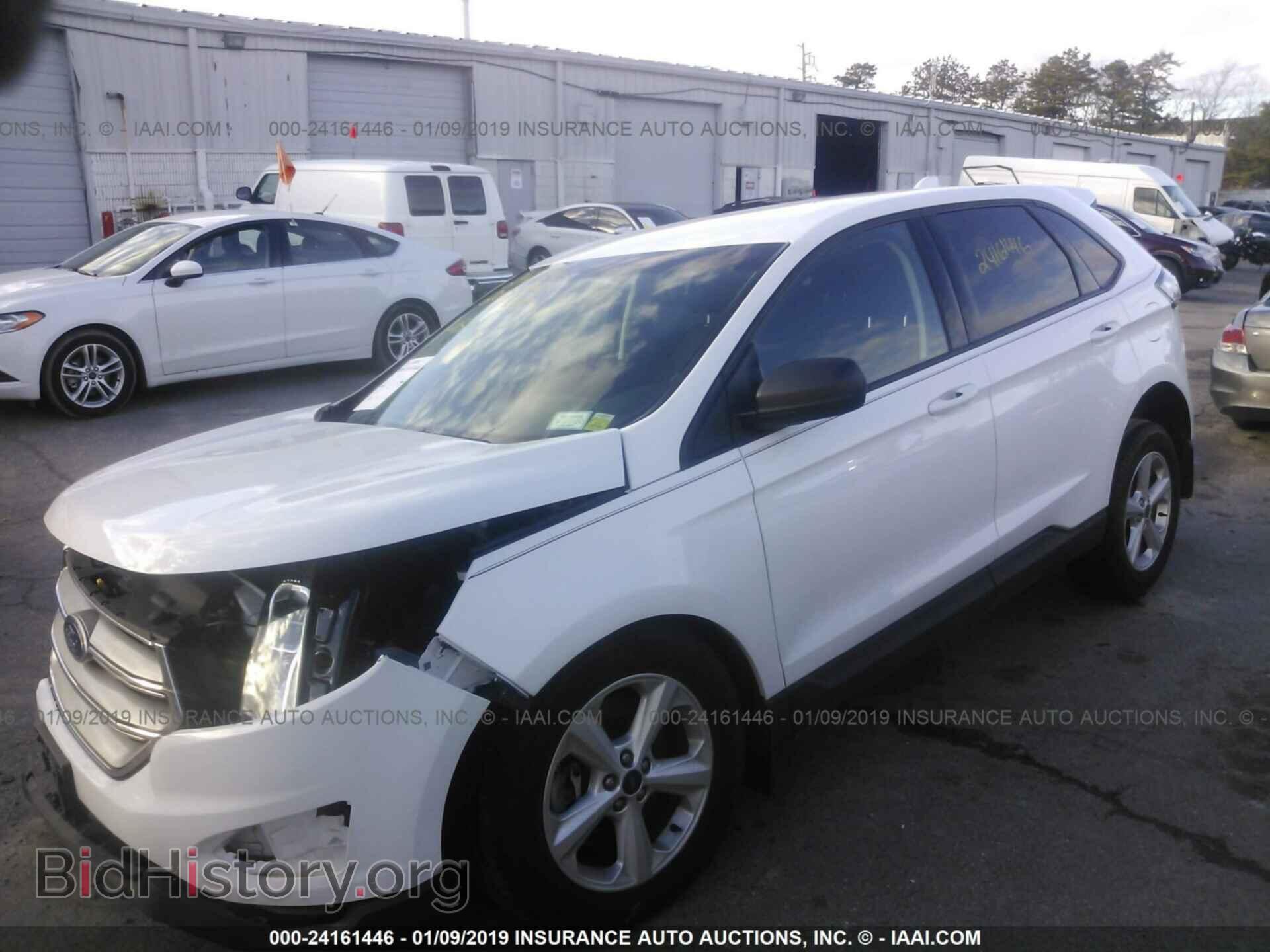 2015 FORD EDGE - VIN: 2FMTK4G9XFBC27833 - Фото 2