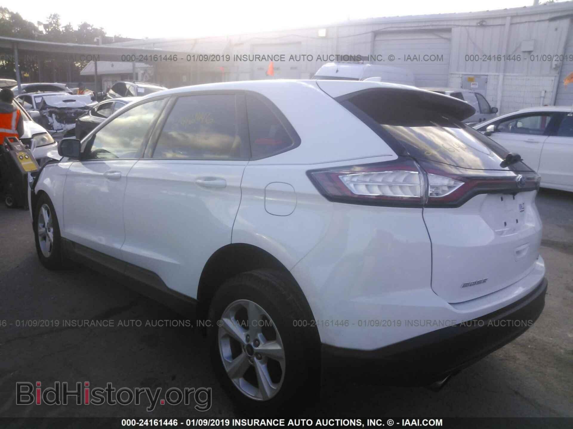 2015 FORD EDGE - VIN: 2FMTK4G9XFBC27833 - Фото 3