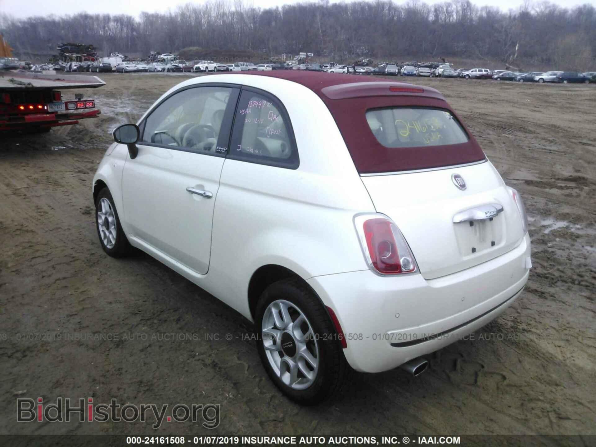 2013 FIAT 500 - VIN: 3C3CFFDR5DT684564 - Фото 3