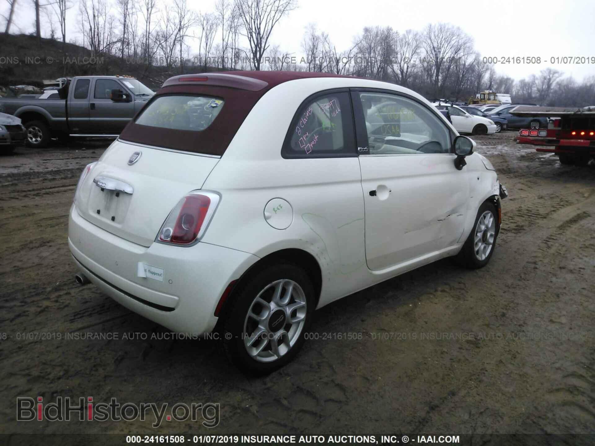 2013 FIAT 500 - VIN: 3C3CFFDR5DT684564 - Фото 4