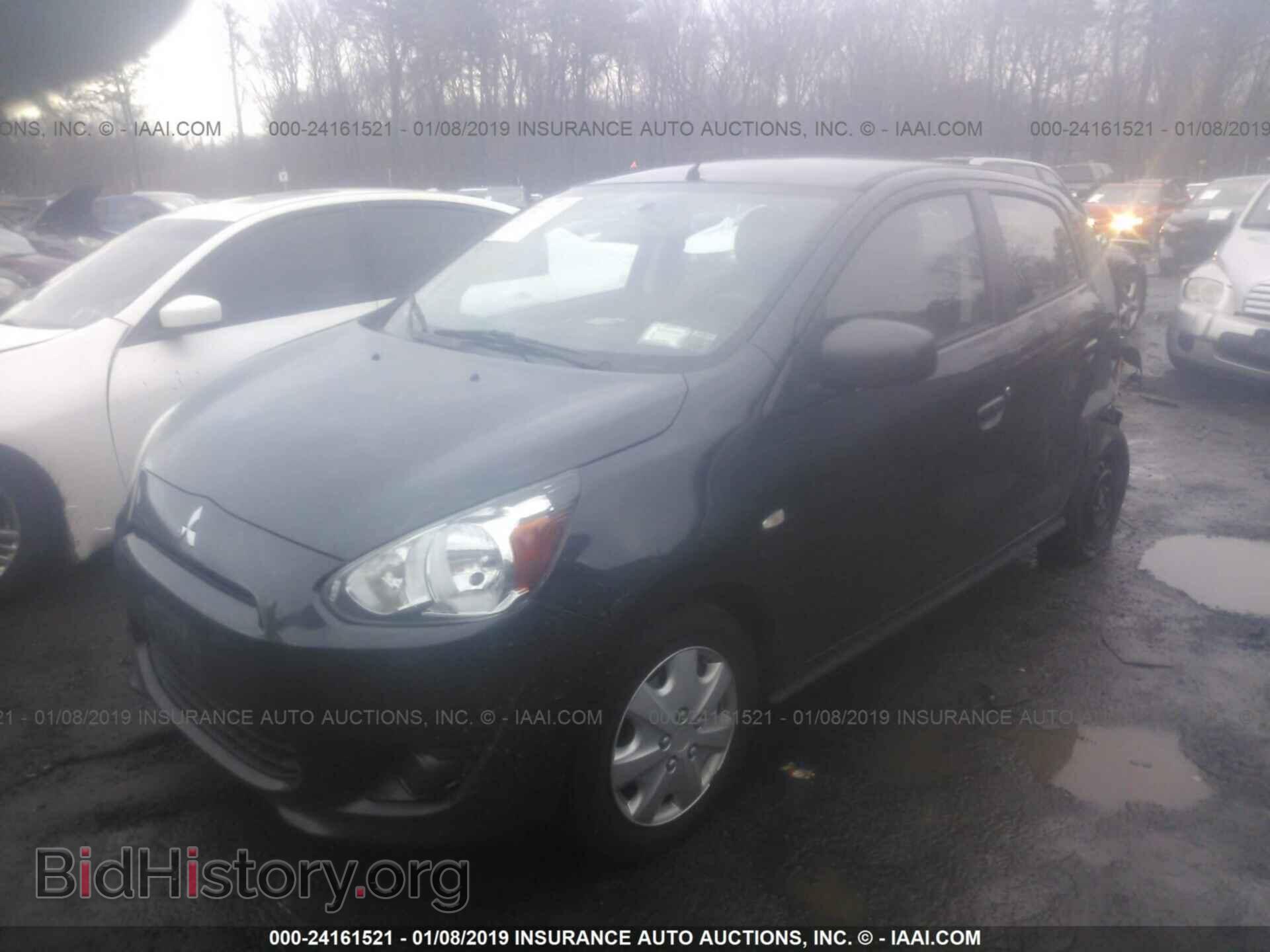 2014 MITSUBISHI MIRAGE - VIN: ML32A3HJ4EH006402 - Фото 2
