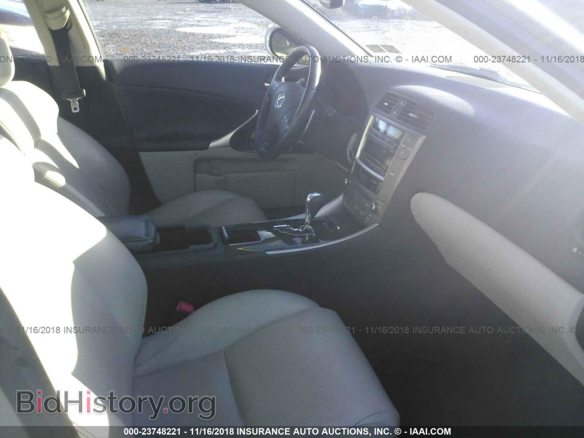 2010 LEXUS IS - VIN: JTHCF5C22A5036944 - Фото 5