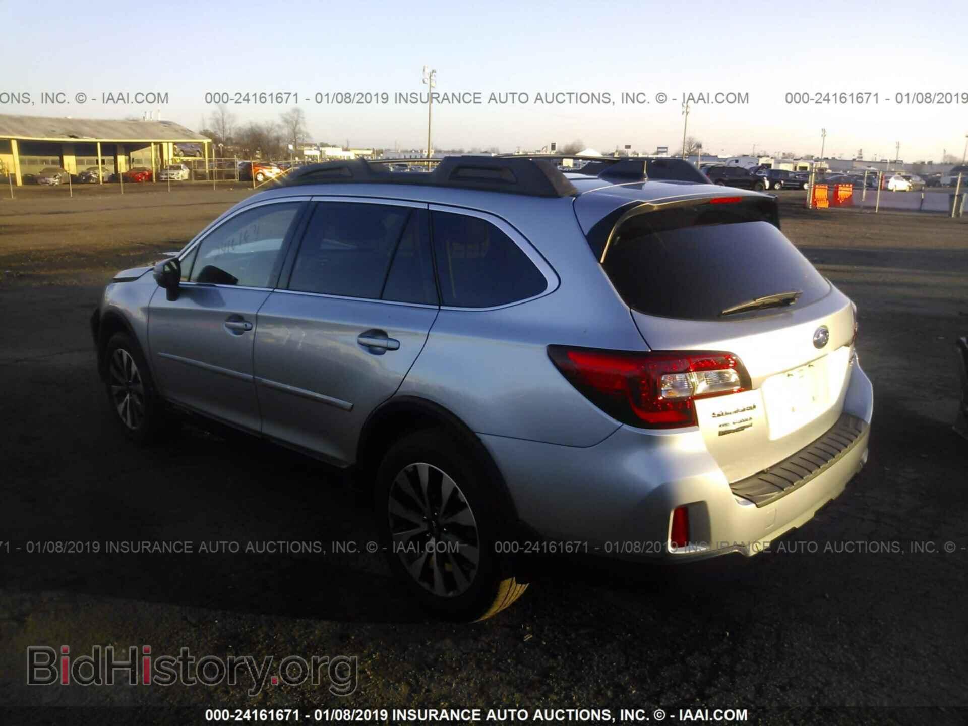2016 SUBARU OUTBACK - VIN: 4S4BSANC3G3250543 - Фото 3