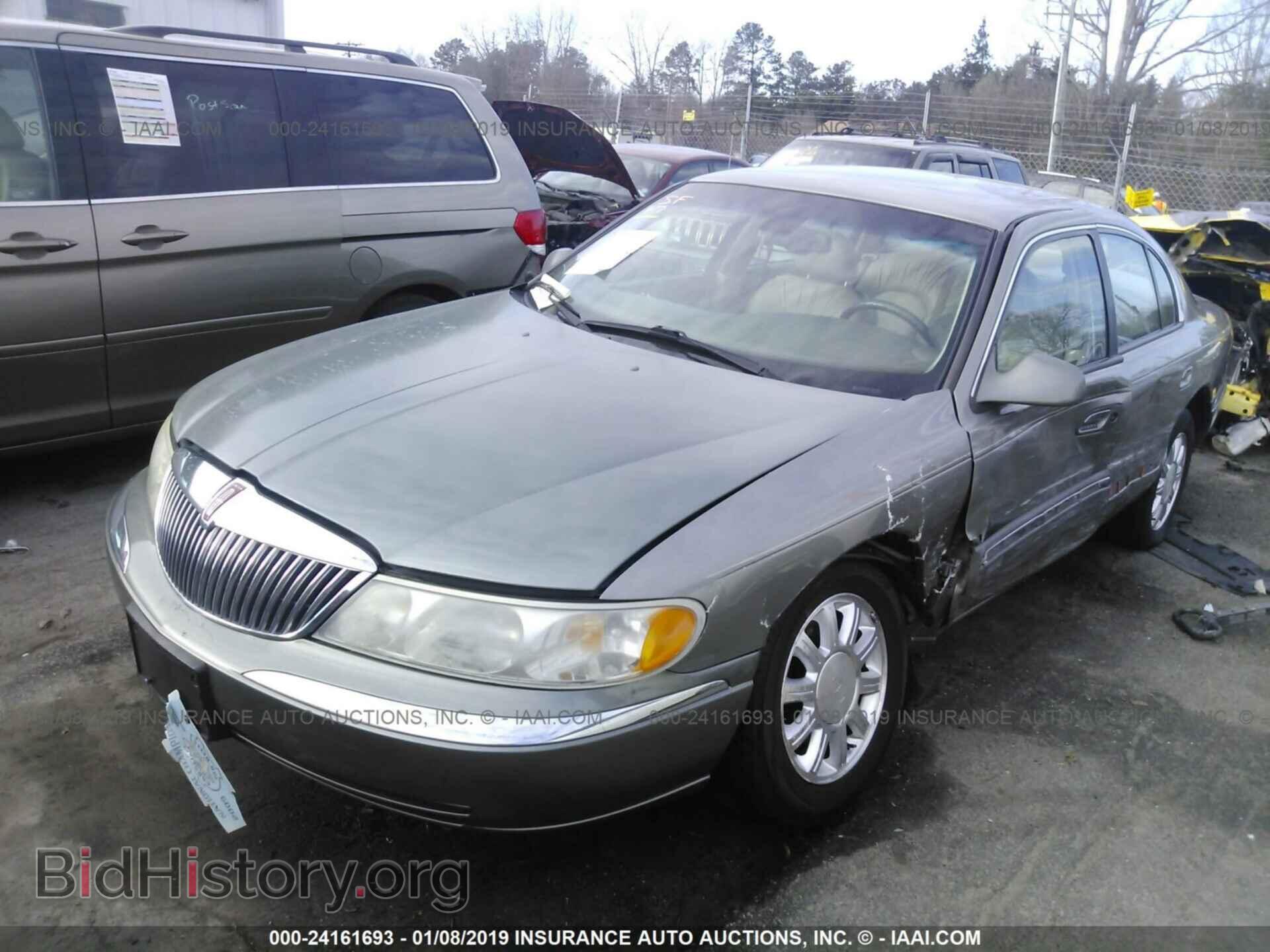 2000 LINCOLN CONTINENTAL - VIN: 1LNHM97V5YY764092 - Фото 2