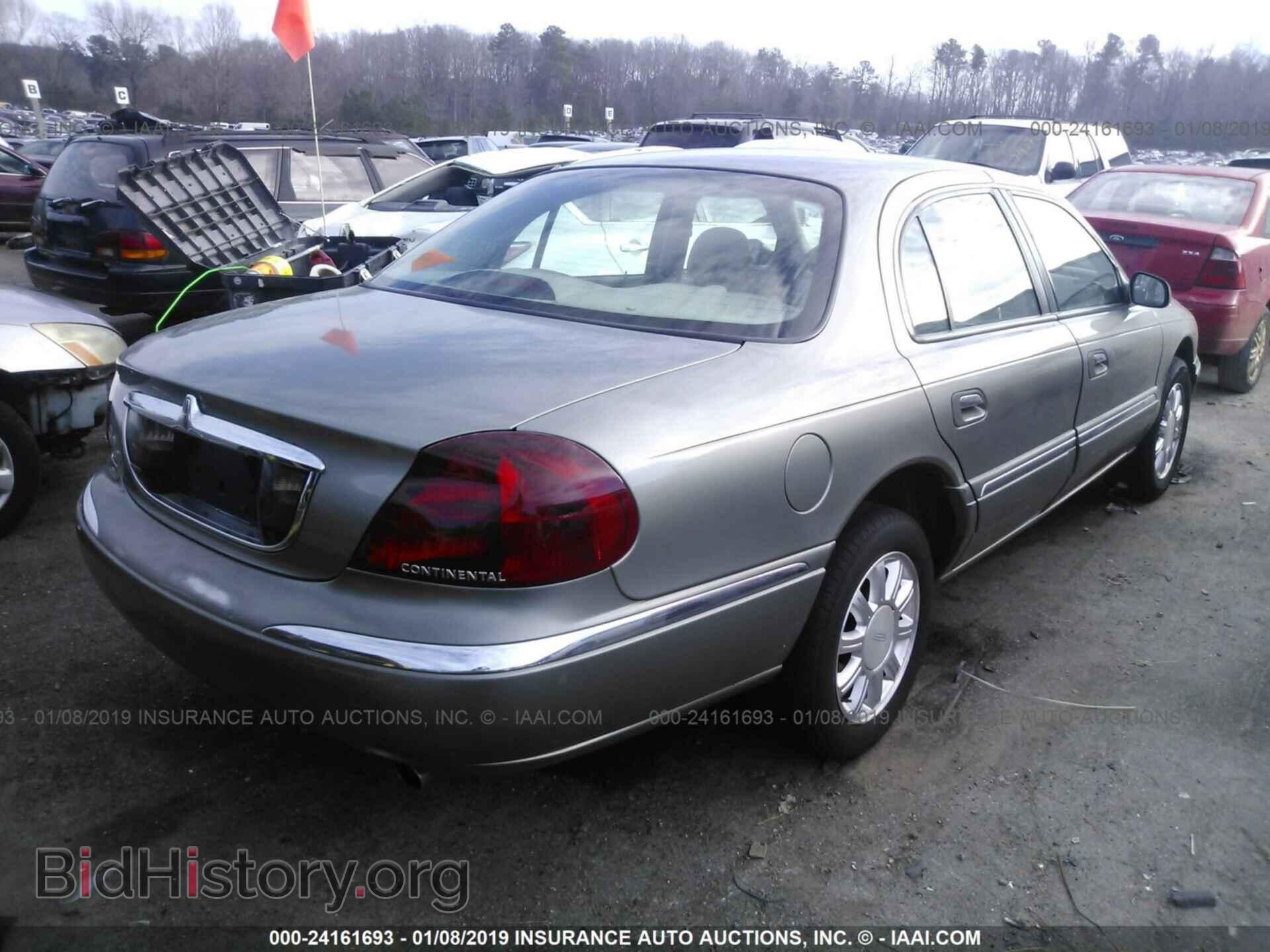 2000 LINCOLN CONTINENTAL - VIN: 1LNHM97V5YY764092 - Фото 4