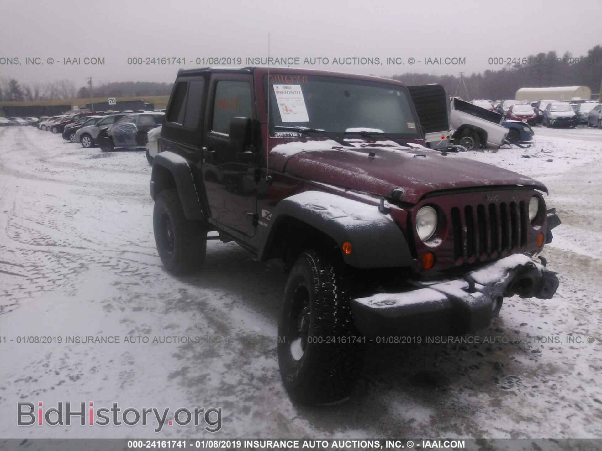 Photo 1J4FA24147L128847 - JEEP WRANGLER 2007