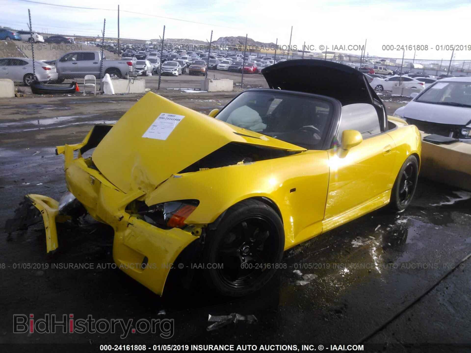 2001 HONDA S2000 - VIN: JHMAP11461T001983 - Фото 2