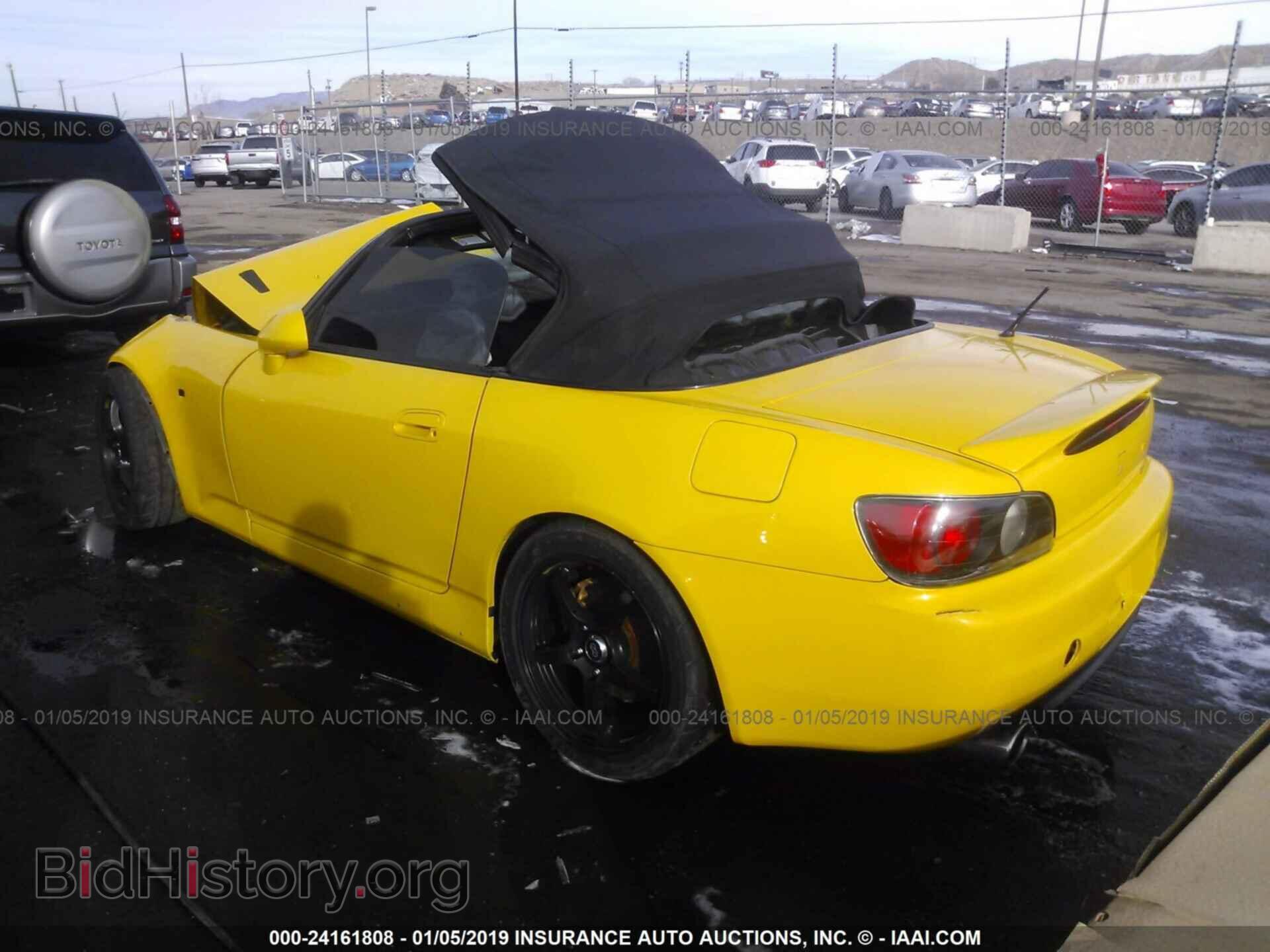 2001 HONDA S2000 - VIN: JHMAP11461T001983 - Фото 3