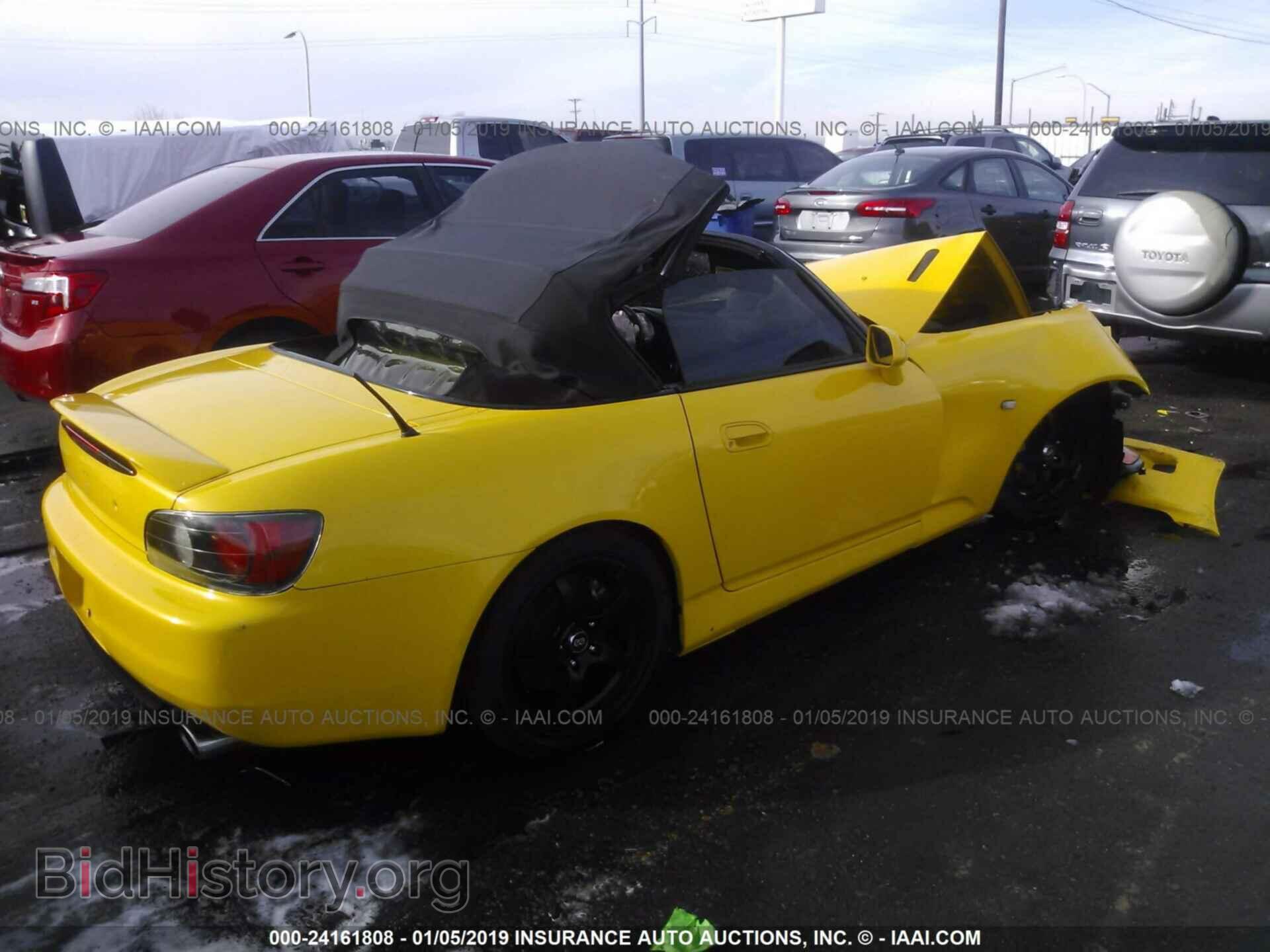 2001 HONDA S2000 - VIN: JHMAP11461T001983 - Фото 4