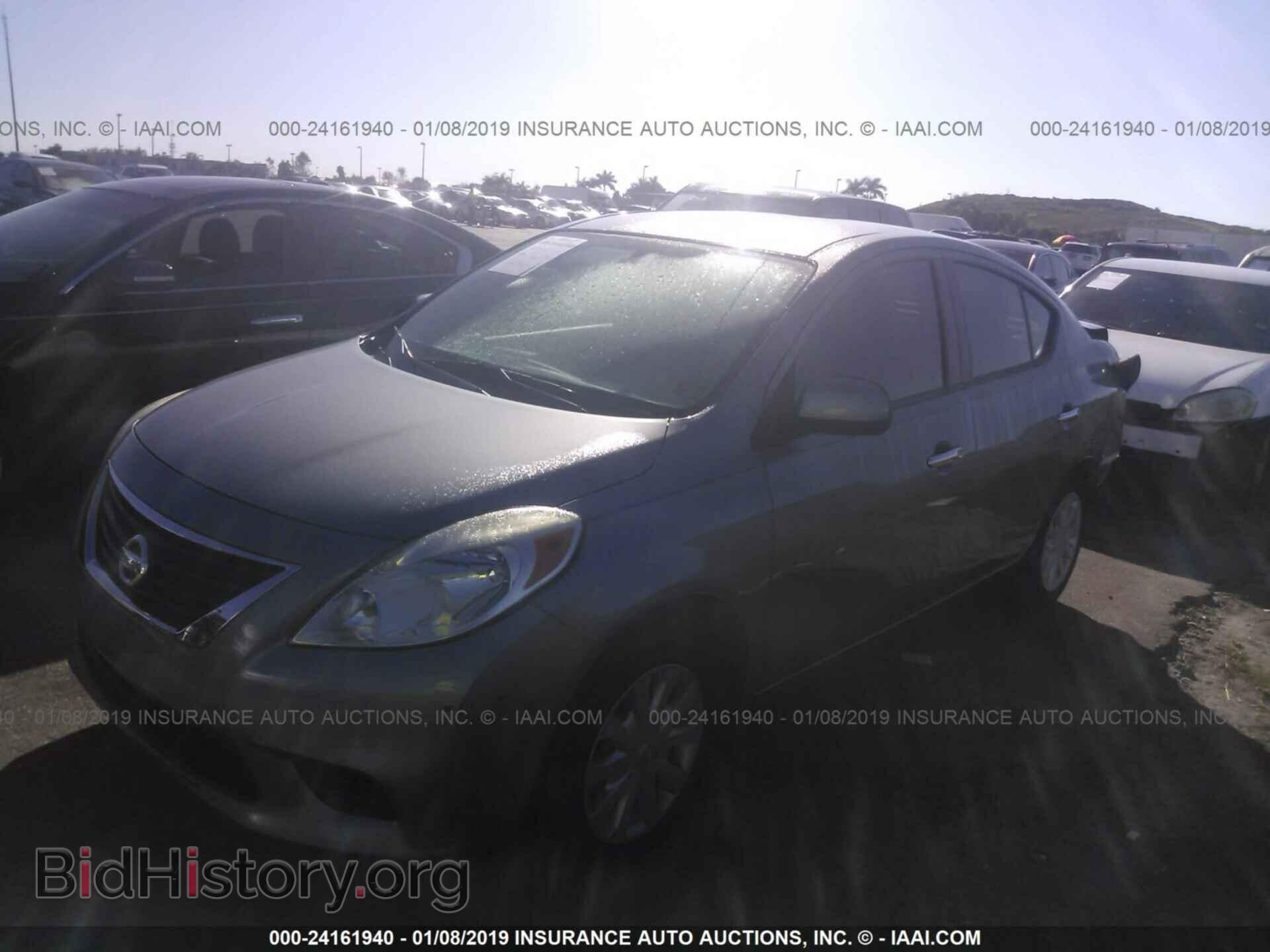 2012 NISSAN VERSA - VIN: 3N1CN7AP5CL941604 - Фото 2